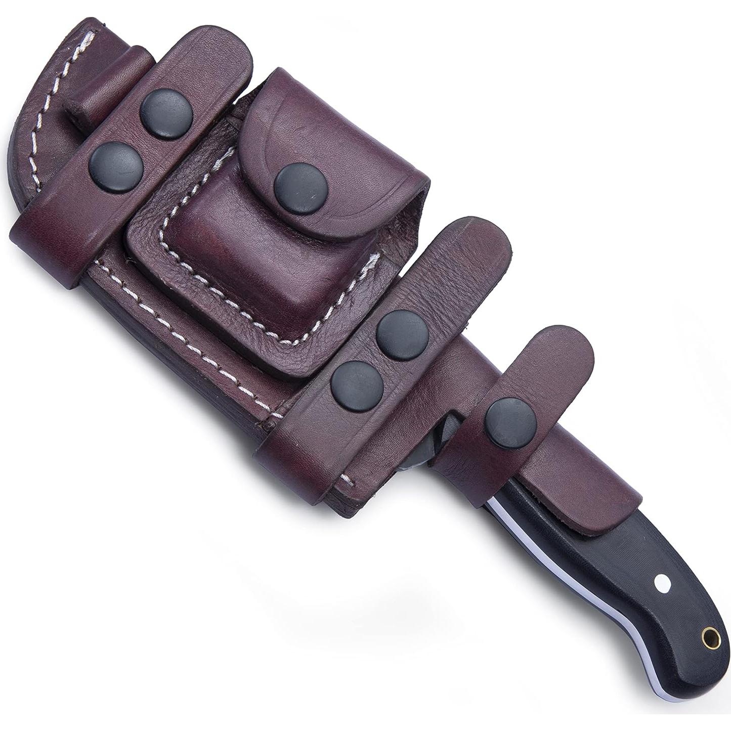 Cuchillo de Caza GCS Shadow Hunter 304 con Hoja D2 y Mango de Micarta