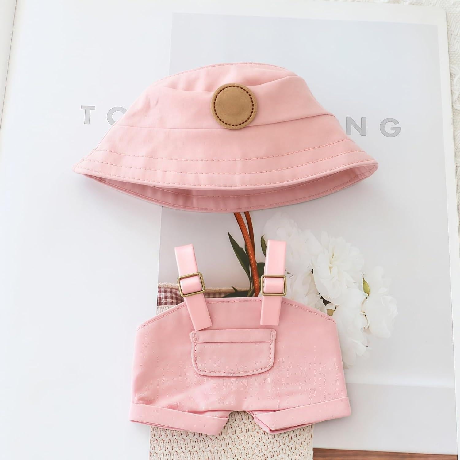 Conjunto de Ropa para Muñecas TOU-BEGUIN 4 Piezas Rosa