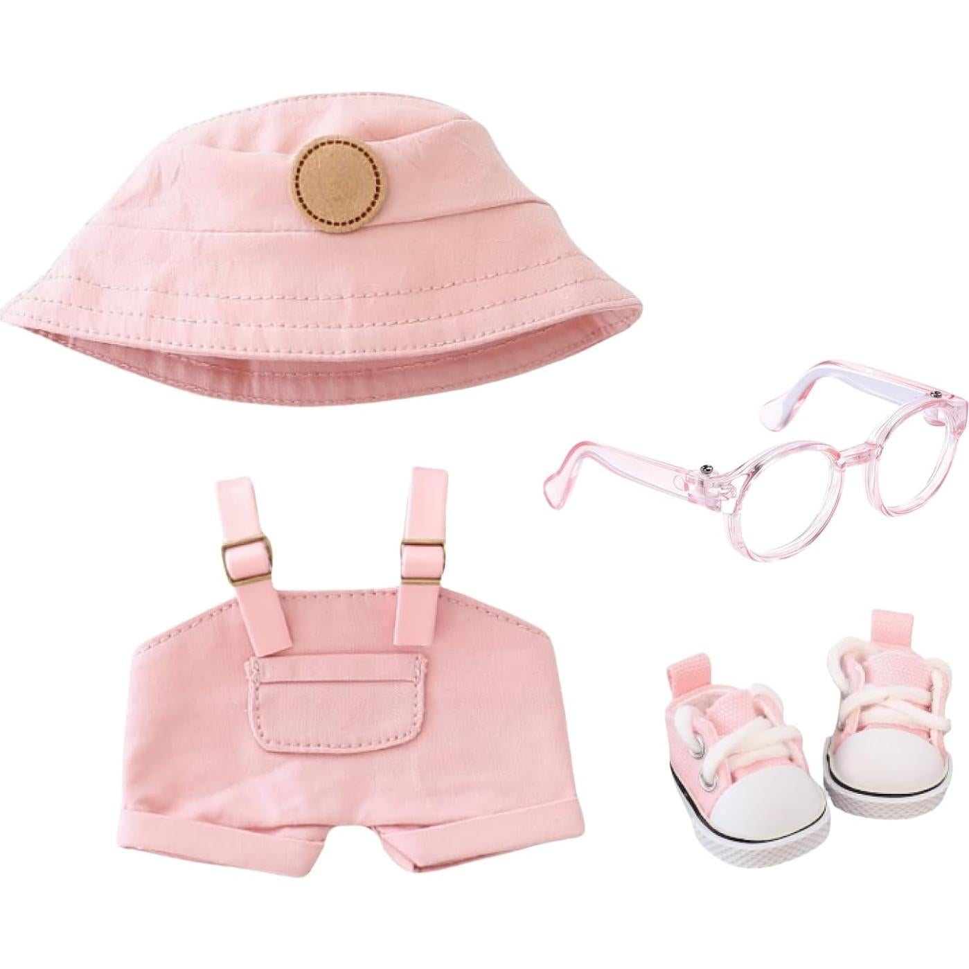 Conjunto de Ropa para Muñecas TOU-BEGUIN 4 Piezas Rosa