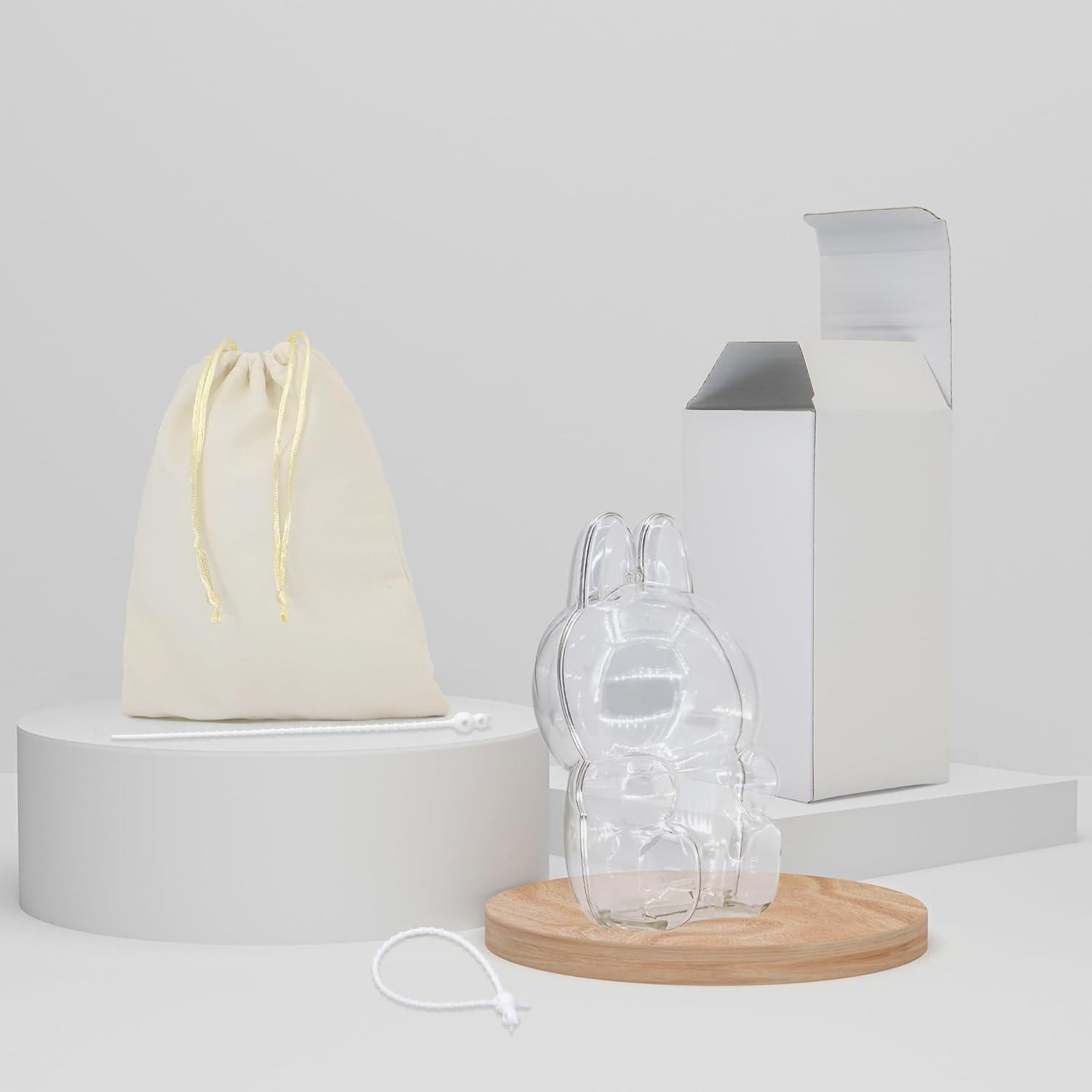 Funda Protectora Acrílica LABUBU para Muñecas - 7.62cm