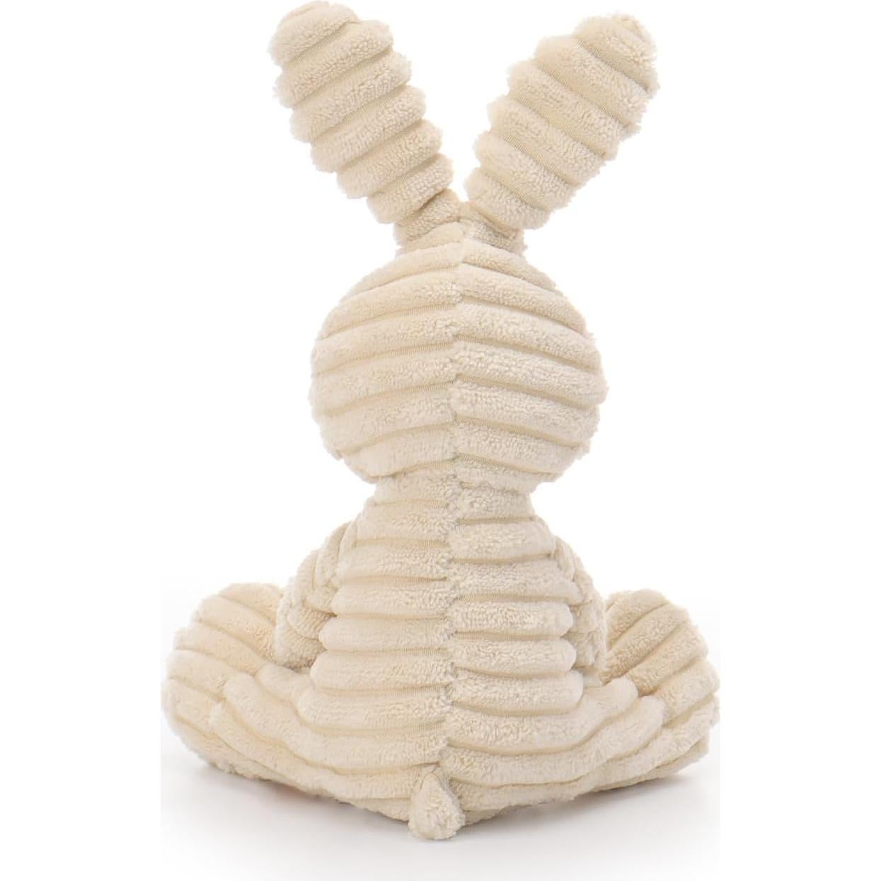 Conejo de Peluche Terciopelo Albaricoque 16 cm Beige
