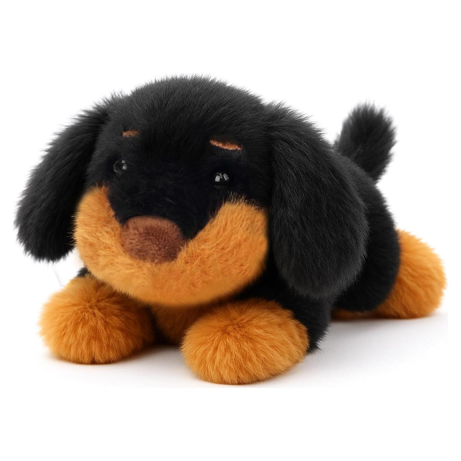 Perro Salchicha de Peluche Suave Mushymallow 22.86x15.24 cm
