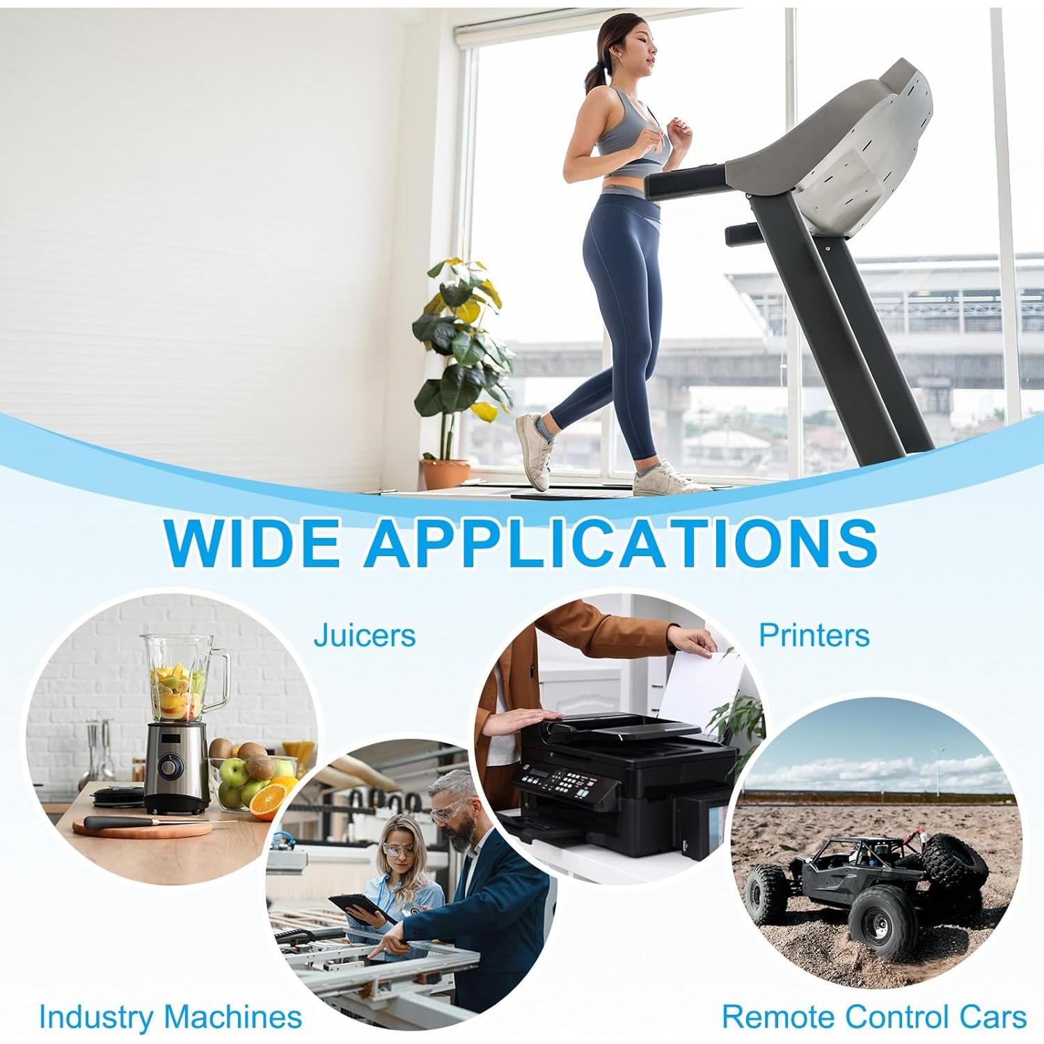 Rodamientos de Bolas PATIKIL R8-2RS Doble Sellado 2 Piezas