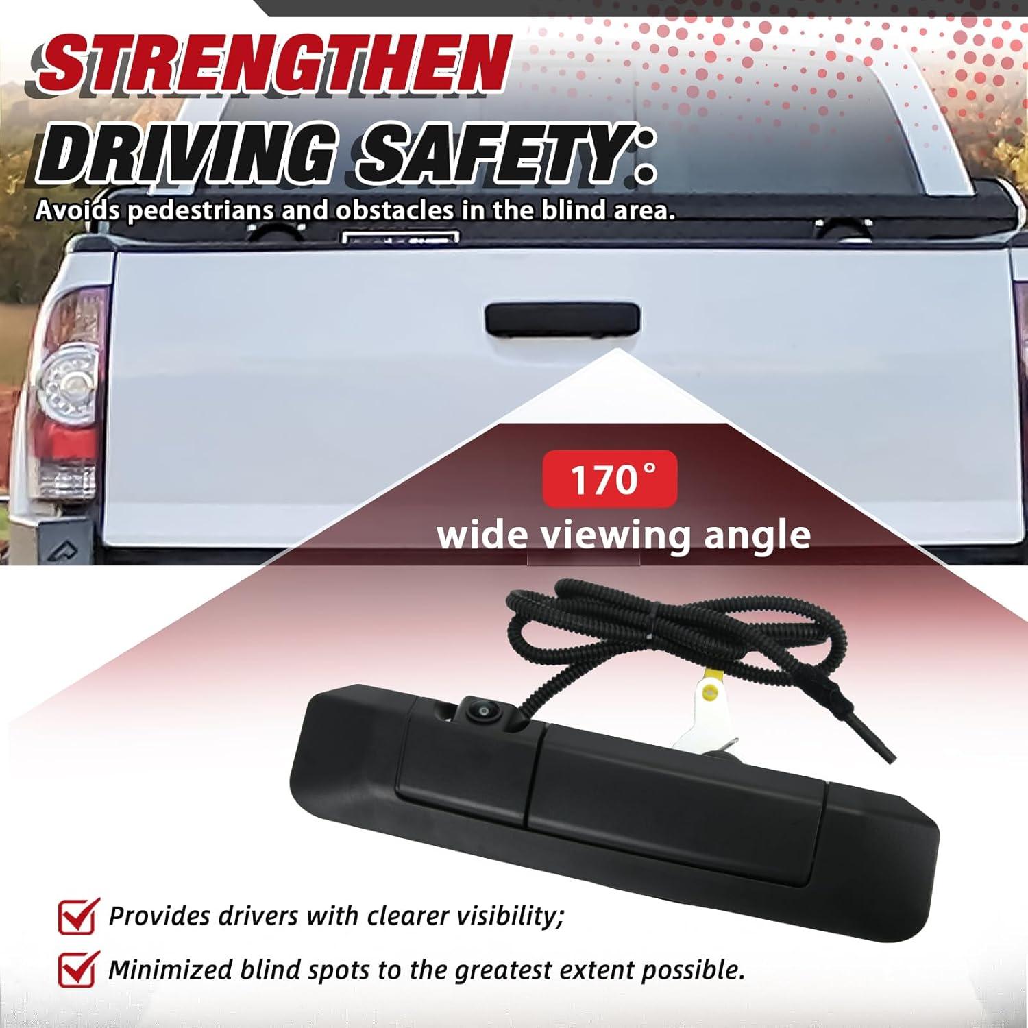 Mango de Puerta Trasera con Cámara RCA Toyota Tacoma 2005-2015