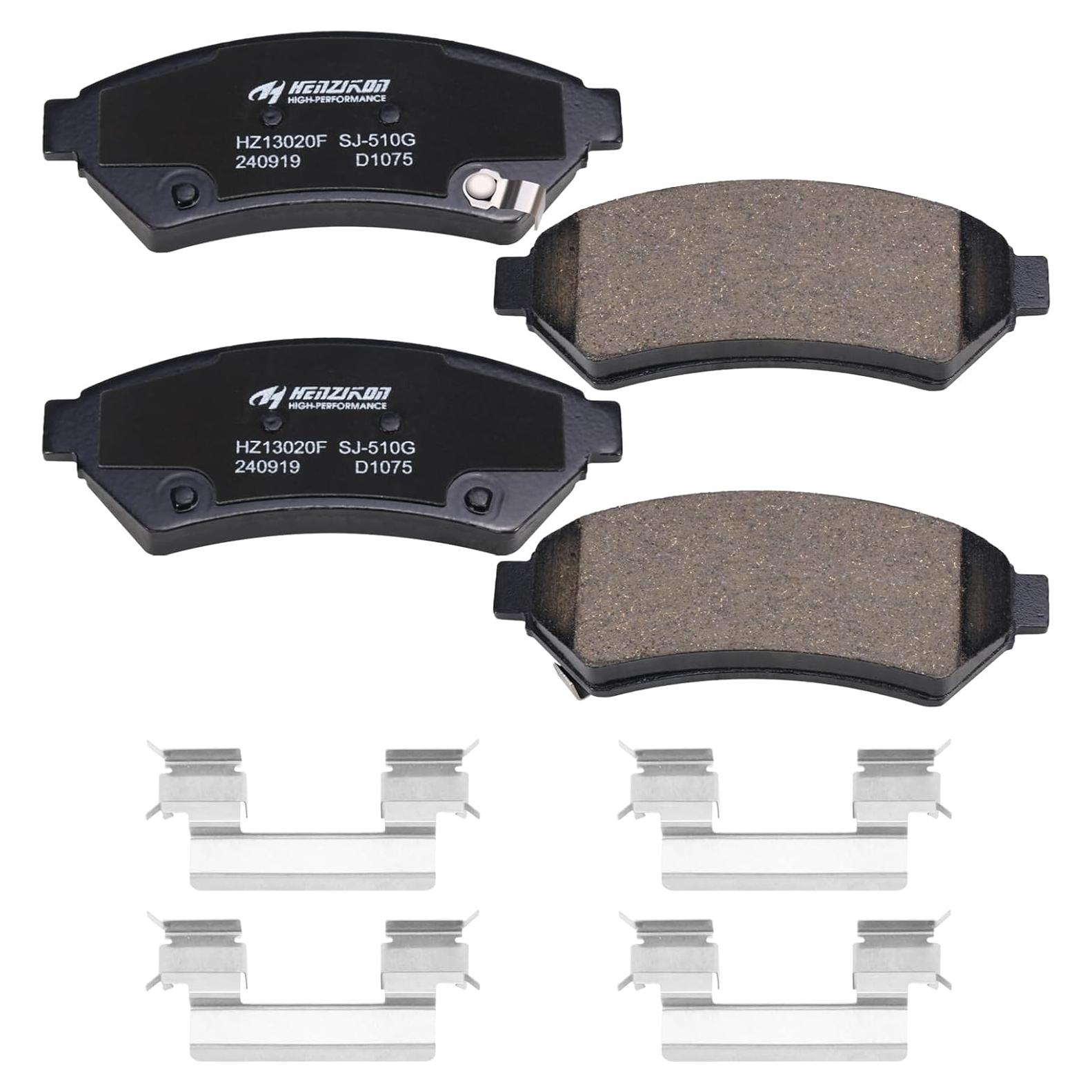 Pastillas de Freno Delanteras Cerámicas HYFTJYZ HZ1075