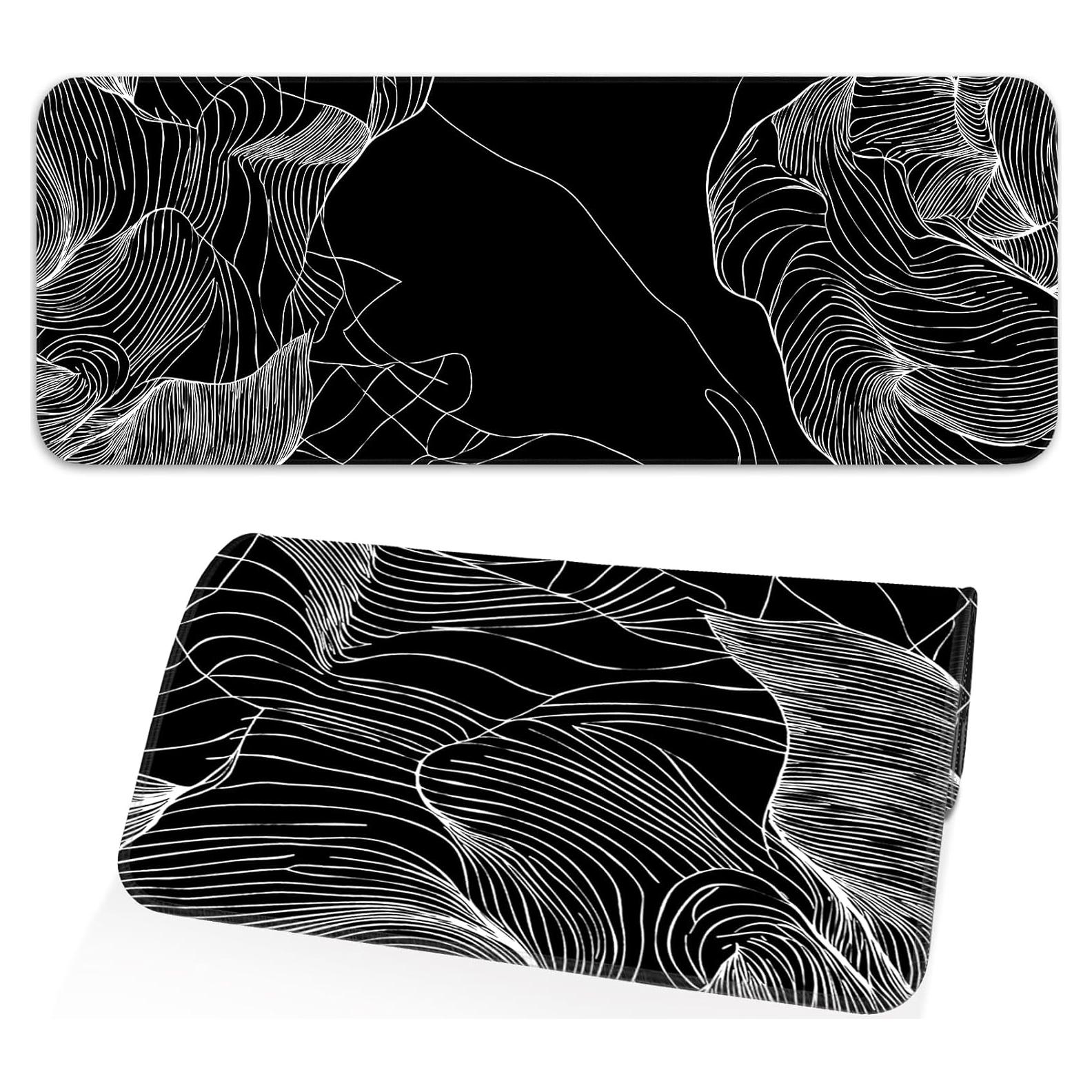 Alfombrilla de Ratón Opiuoezi 80x30 cm Impermeable Antideslizante