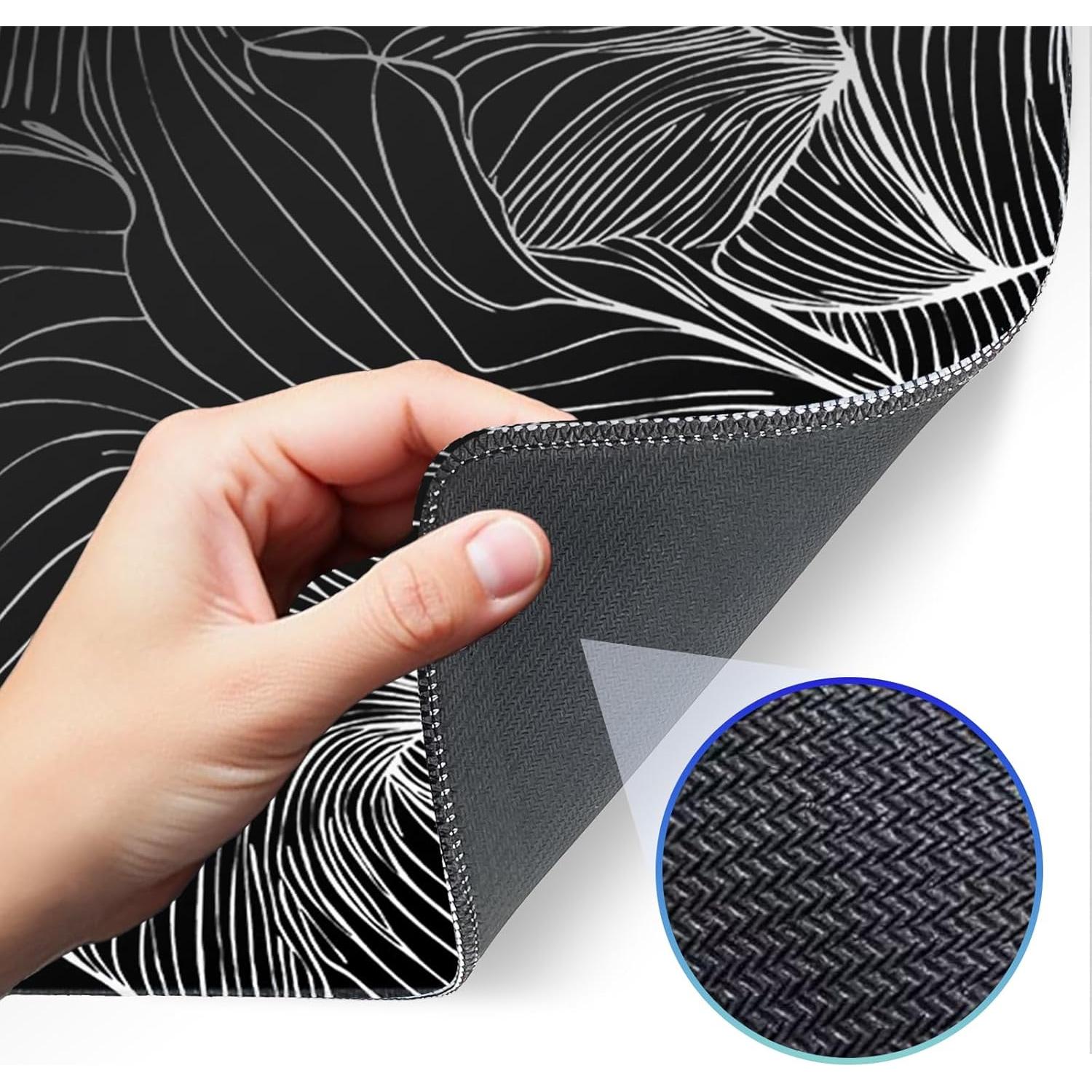 Alfombrilla de Ratón Opiuoezi 80x30 cm Impermeable Antideslizante