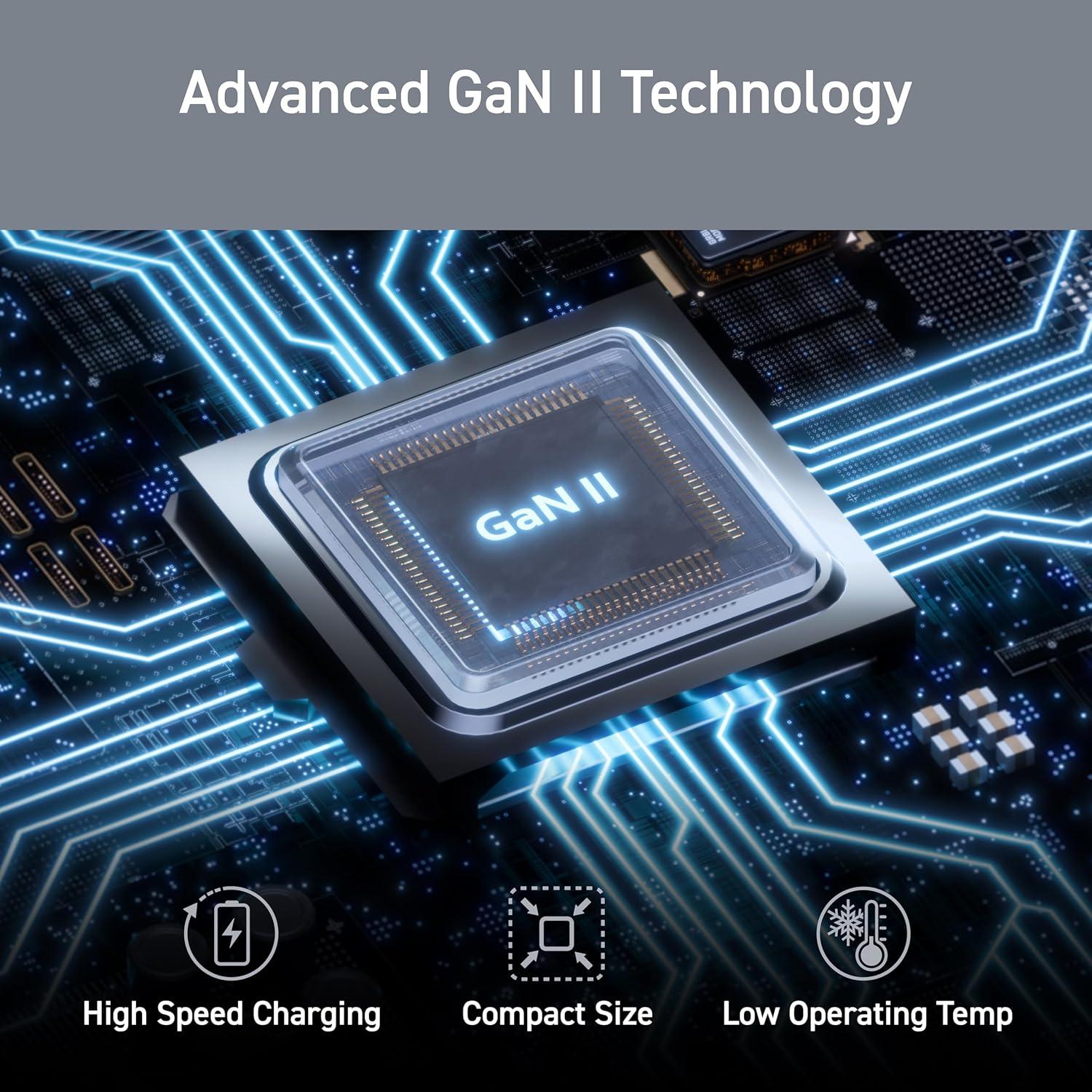 Cargador de pared USB-C 100W ELECOM, 3 puertos, carga rápida