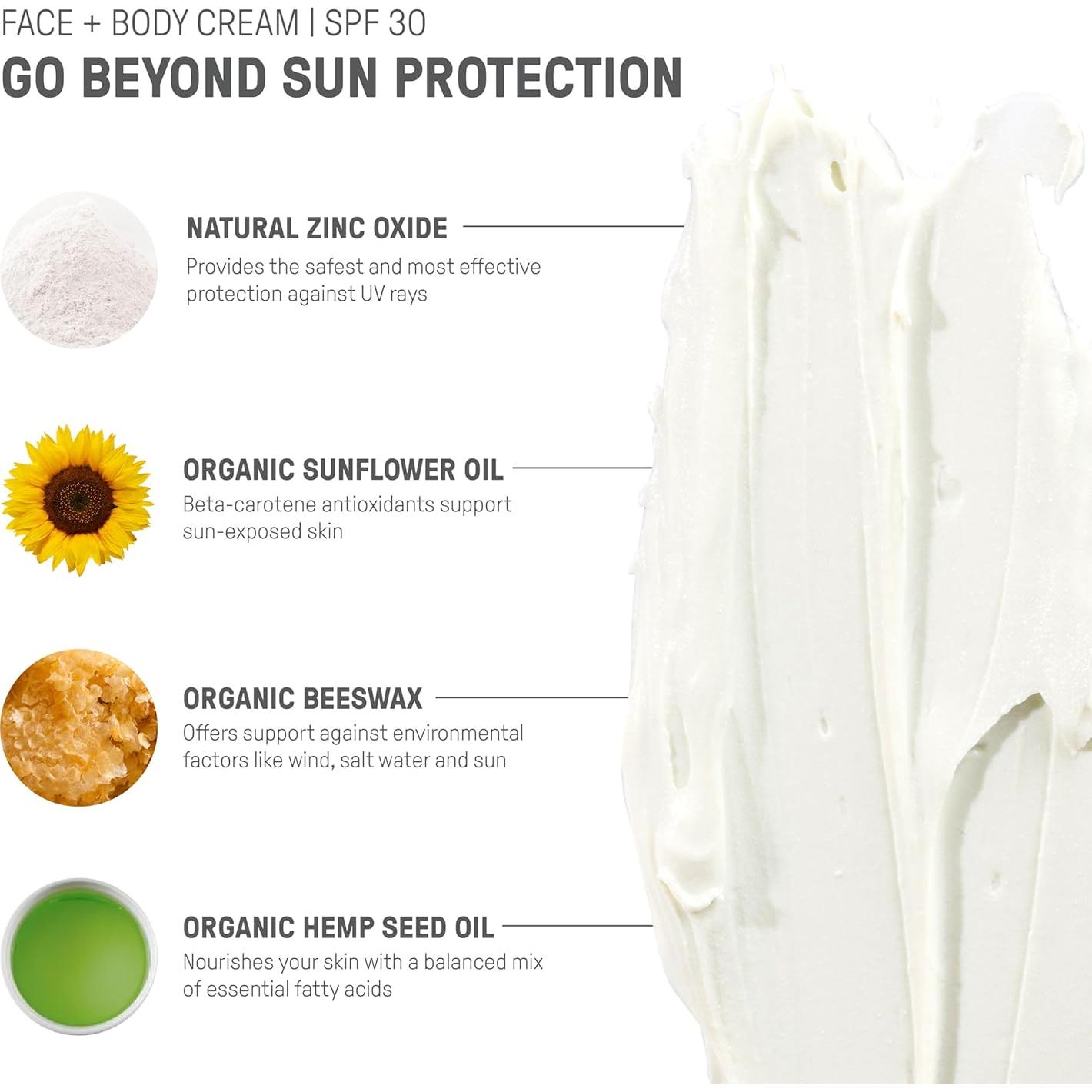 Protector Solar Mineral Raw Elements SPF 30 85 g Orgánico
