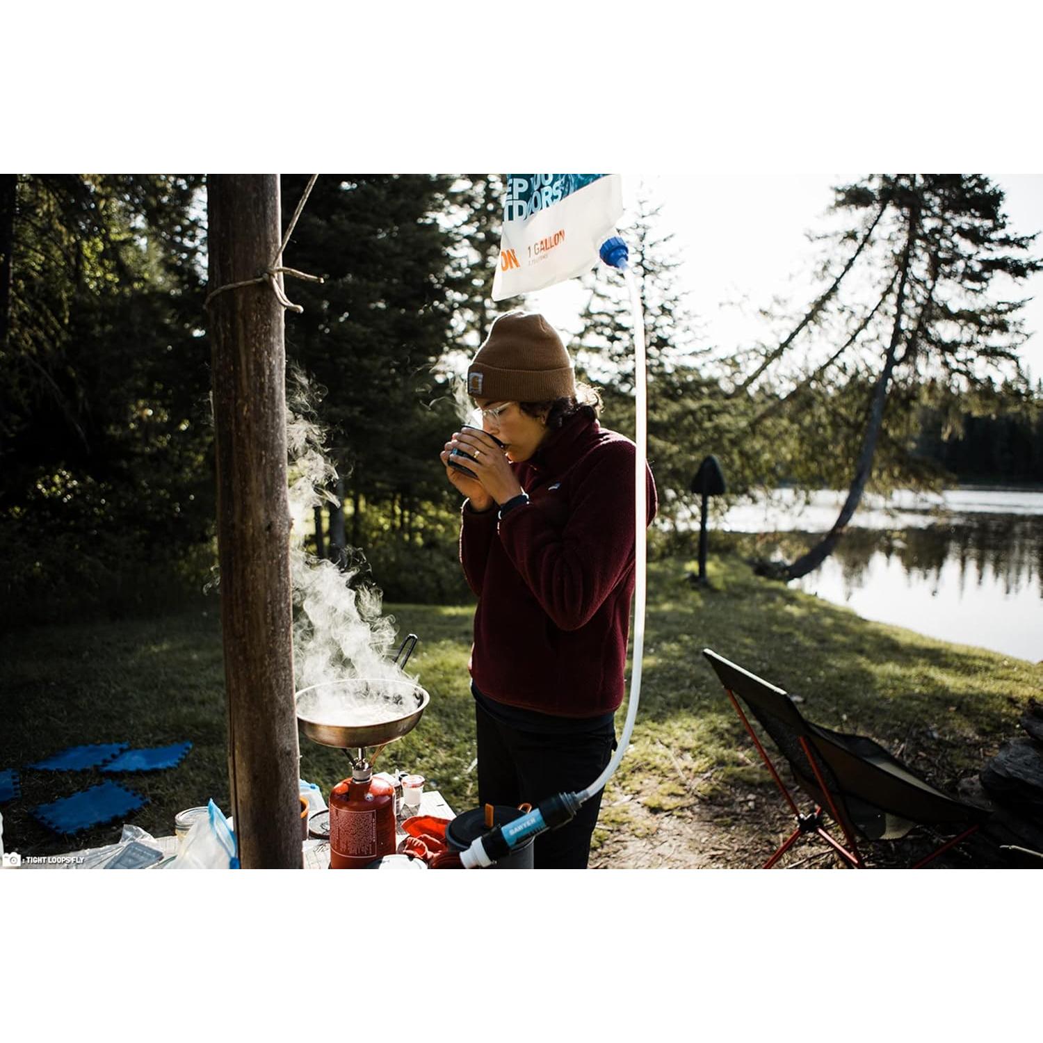 Sistema de Filtración de Agua por Gravedad Sawyer 1 Galón