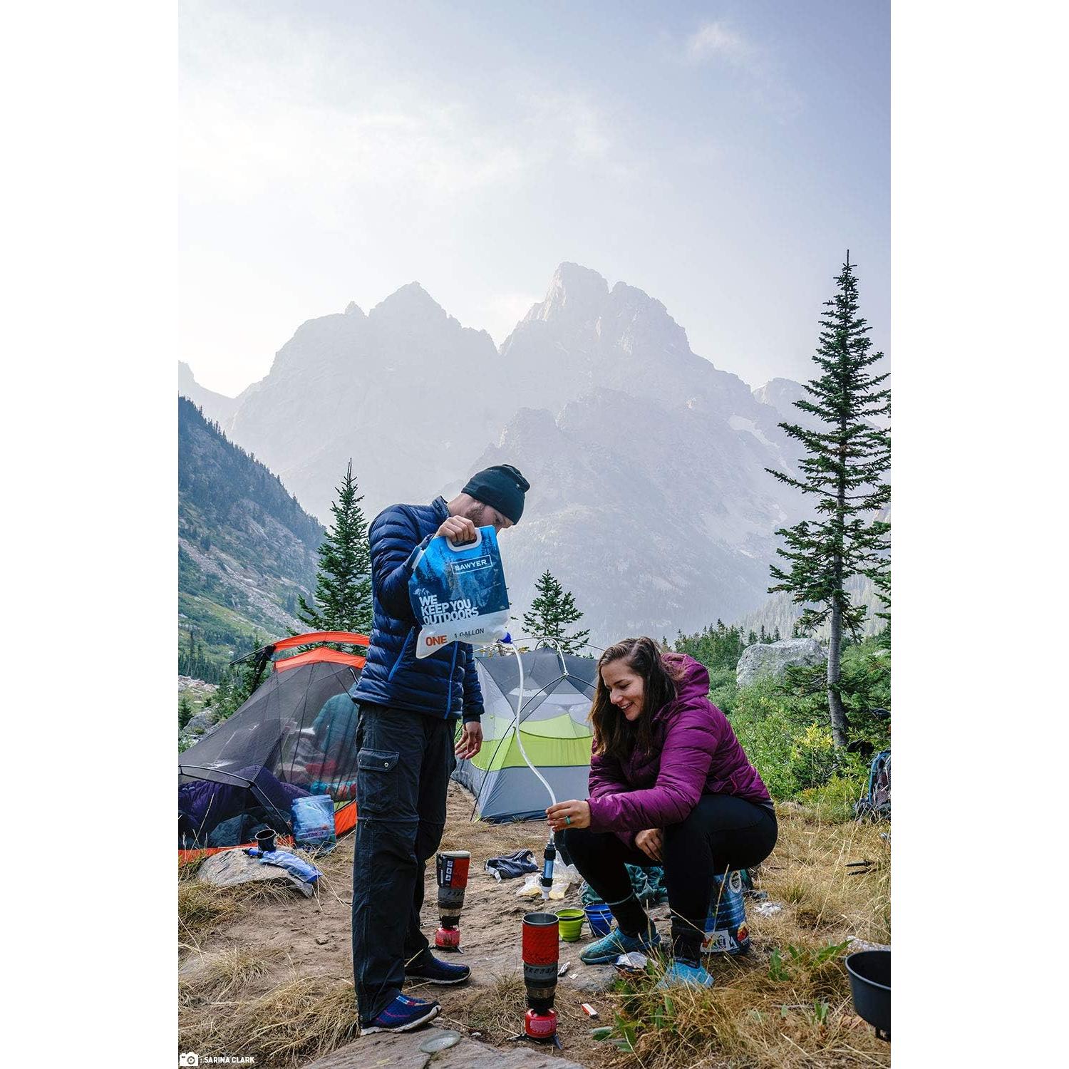 Sistema de Filtración de Agua por Gravedad Sawyer 1 Galón