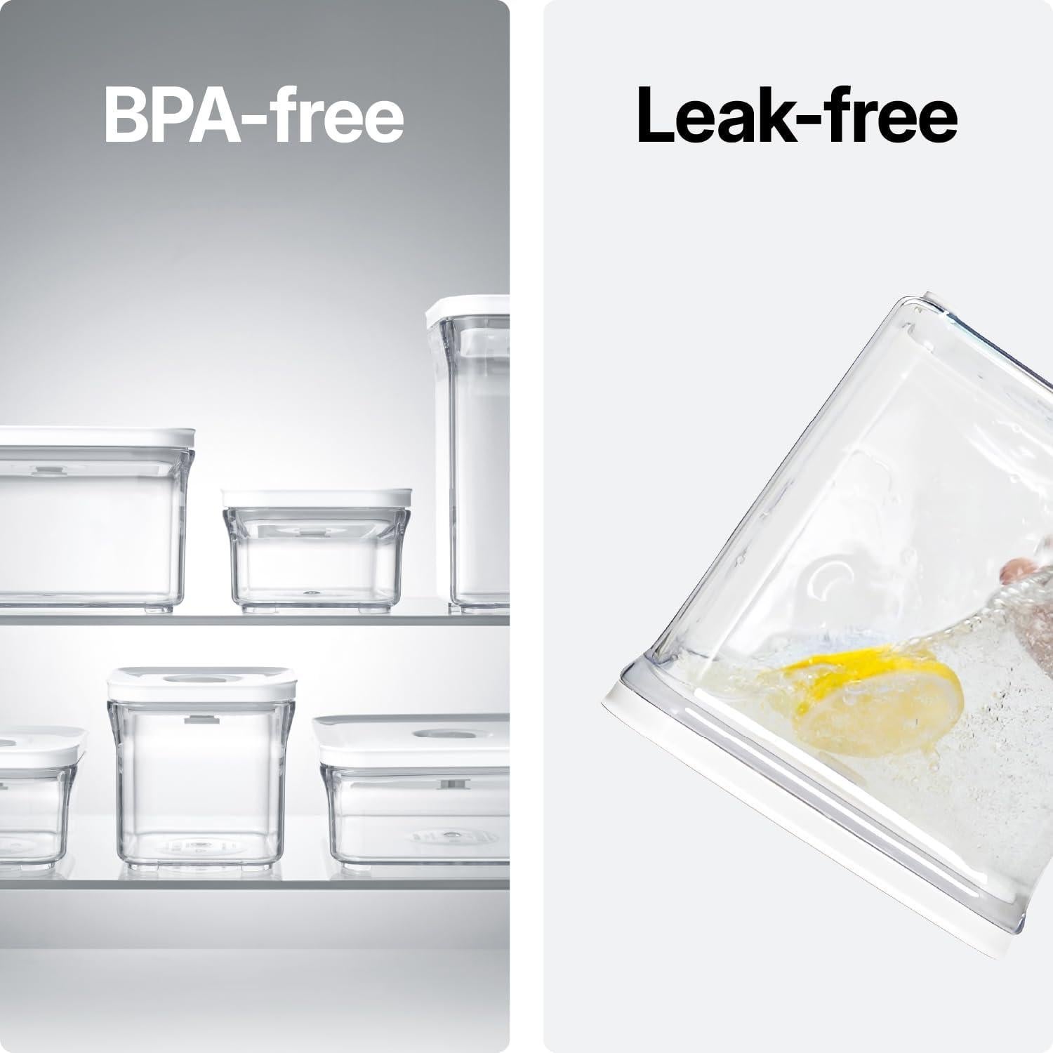 Contenedores de Almacenamiento al Vacío VAKUEN 3pcs 0.3L