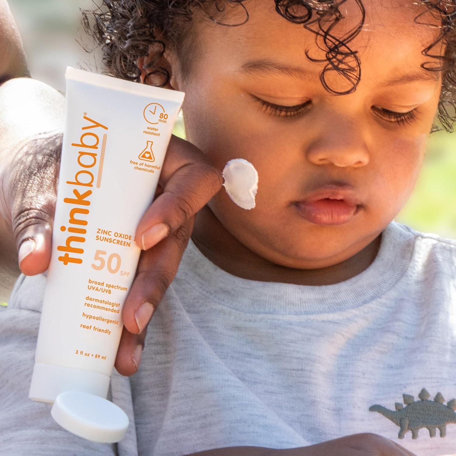 Thinkbaby Protector Solar Mineral SPF 50+ para Bebés 85g