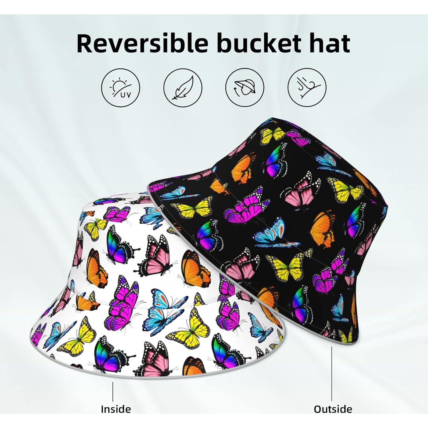 Sombrero de Cubo Unisex Siarnew Protección Solar UV 55.88-57.15 cm