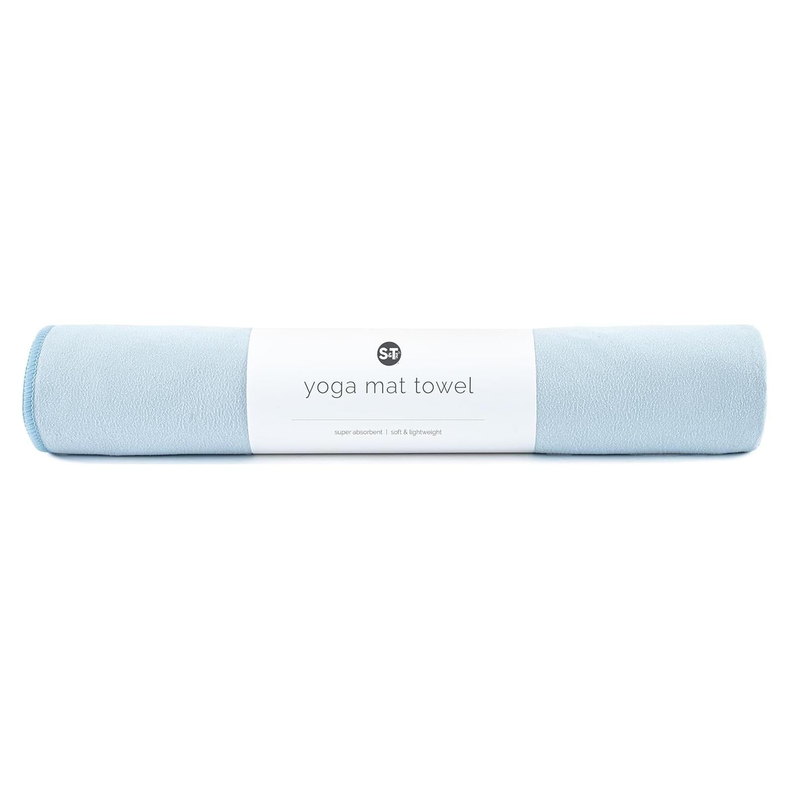 Toalla de Yoga S&T INC. Microfibra Azul 67x183 cm Absorbente
