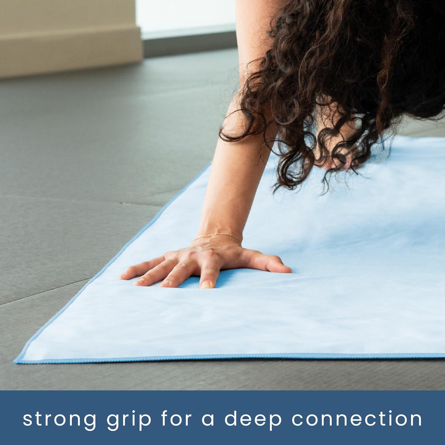 Toalla de Yoga S&T INC. Microfibra Azul 67x183 cm Absorbente