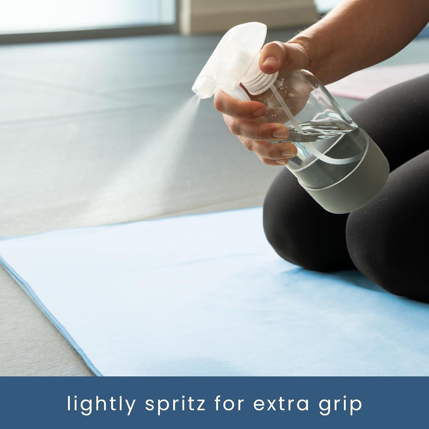 Toalla de Yoga S&T INC. Microfibra Azul 67x183 cm Absorbente