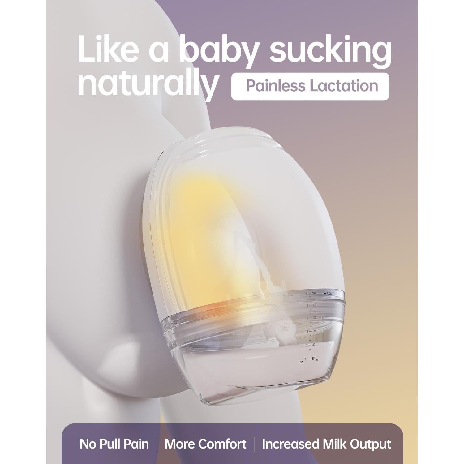 Extractor de Leche Eléctrico Doble Cabaro - Portátil, Múltiples Modos