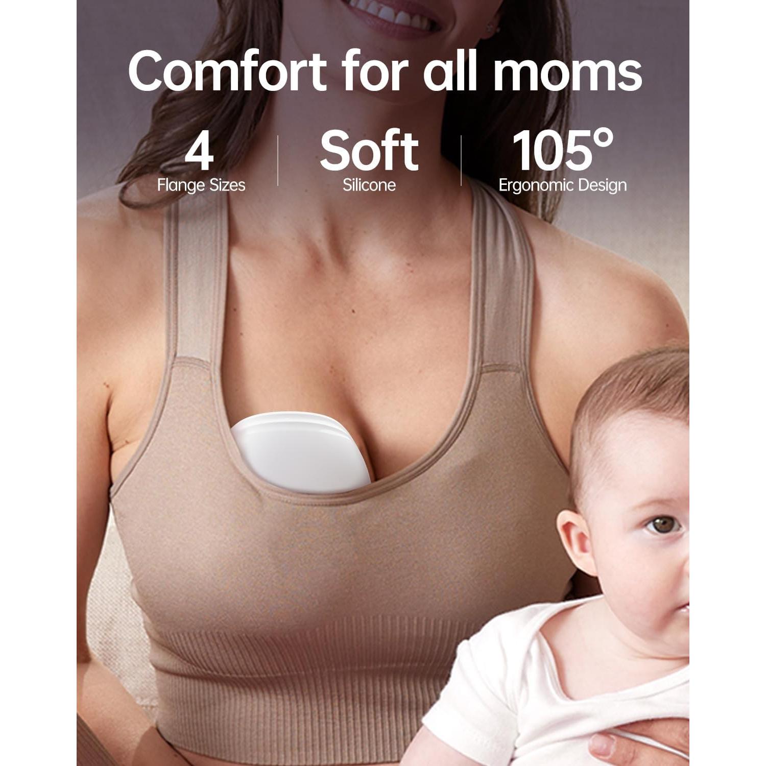 Extractor de Leche Eléctrico Doble Cabaro - Portátil, Múltiples Modos