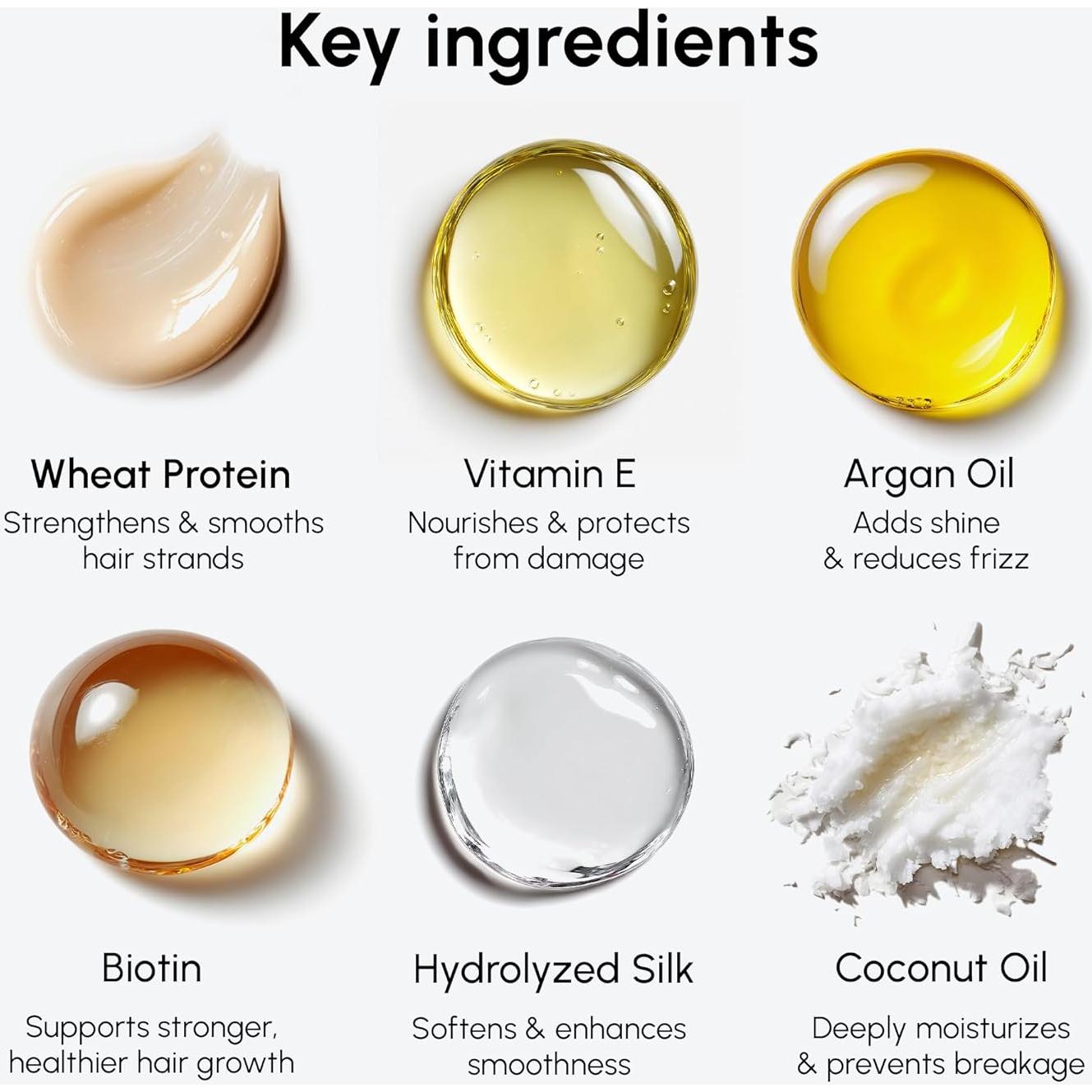 MAREE Aceite para el Cabello Frizzado 2 Pack - Suero Hidratante