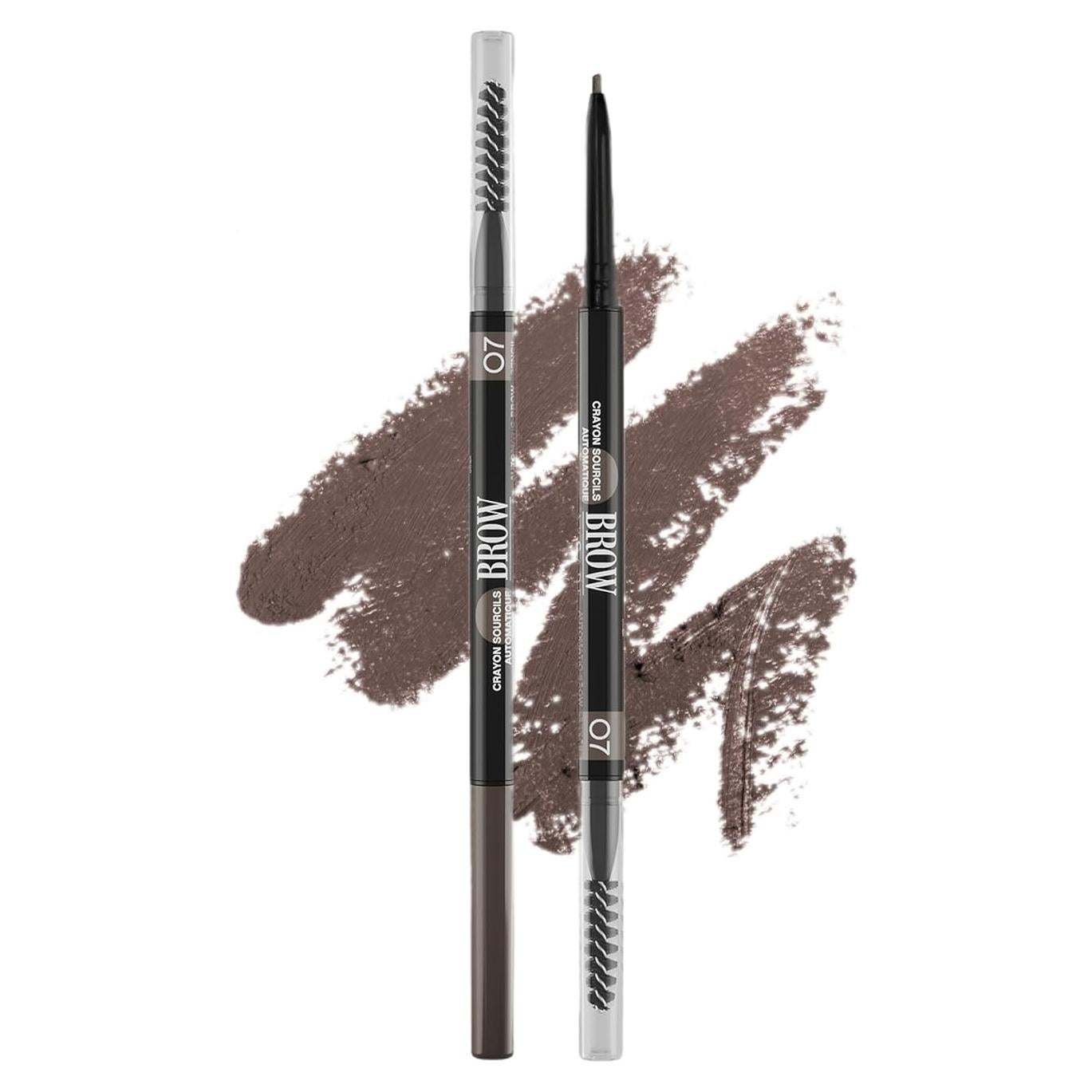 Lápiz de Cejas Vivienne Sabo Arcade Micro Definidor 07 Marrón Ceniza