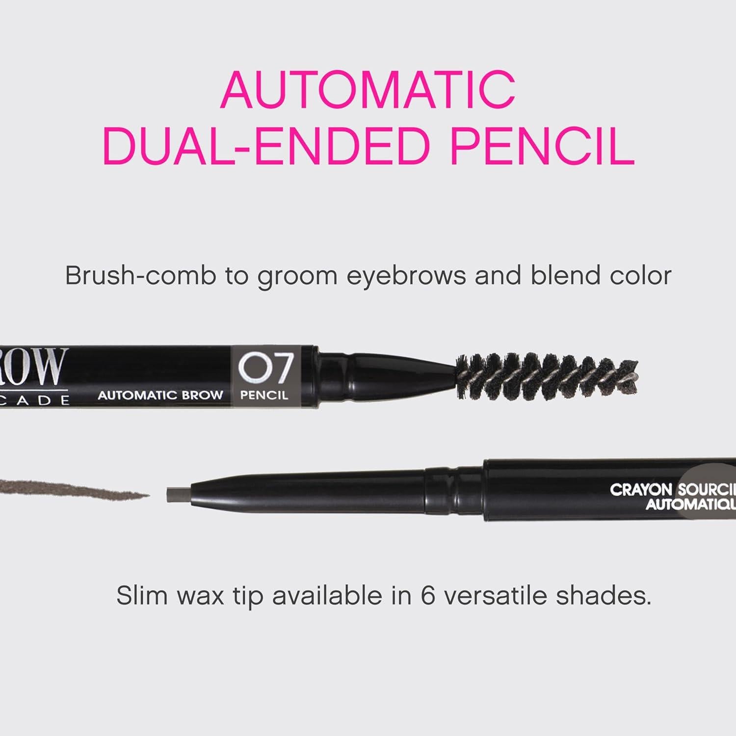 Lápiz de Cejas Vivienne Sabo Arcade Micro Definidor 07 Marrón Ceniza