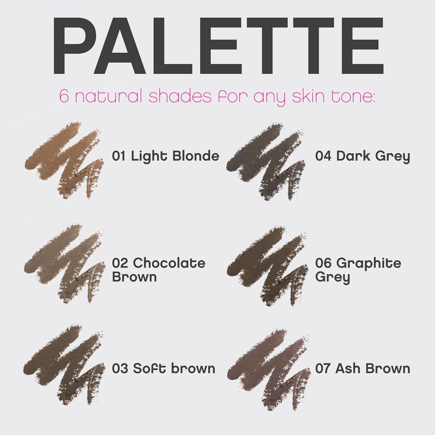 Lápiz de Cejas Vivienne Sabo Arcade Micro Definidor 07 Marrón Ceniza