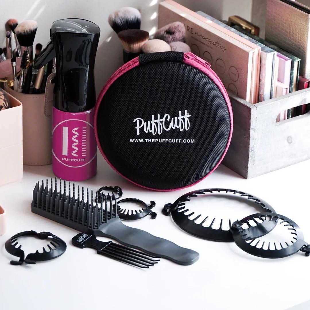 Cepillo Desenredante PuffCuff TangleMaster para Cabello Rizado