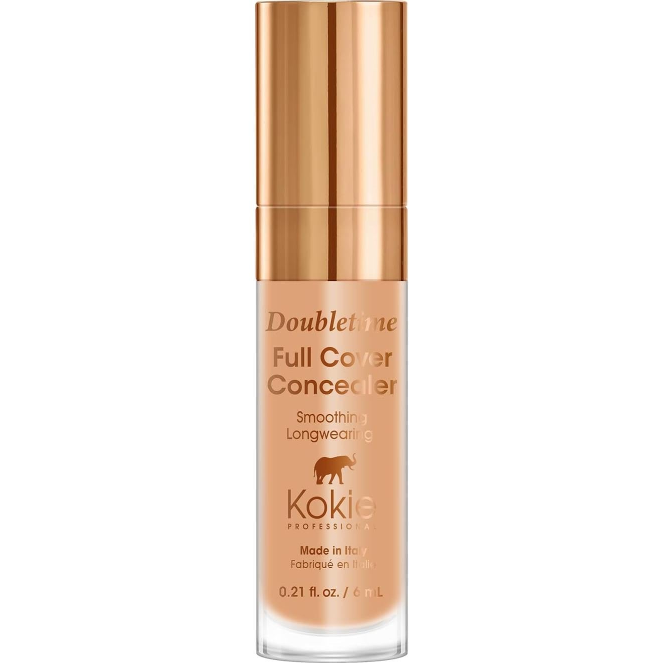 Corrector de Cobertura Completa Kokie Cosmetics 6.23 ml Profundo