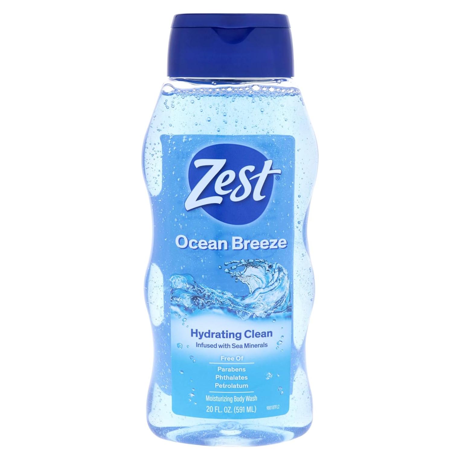 Gel de Ducha Zest Brisa Oceánica 591 ml Hidratante