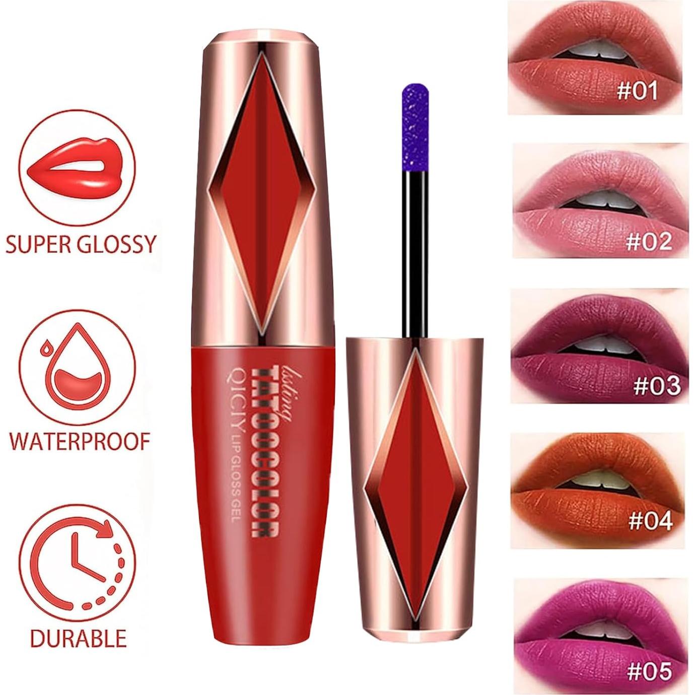 Set de 2 Tintes de Labios Peel Off ZannWnm - Larga Duración