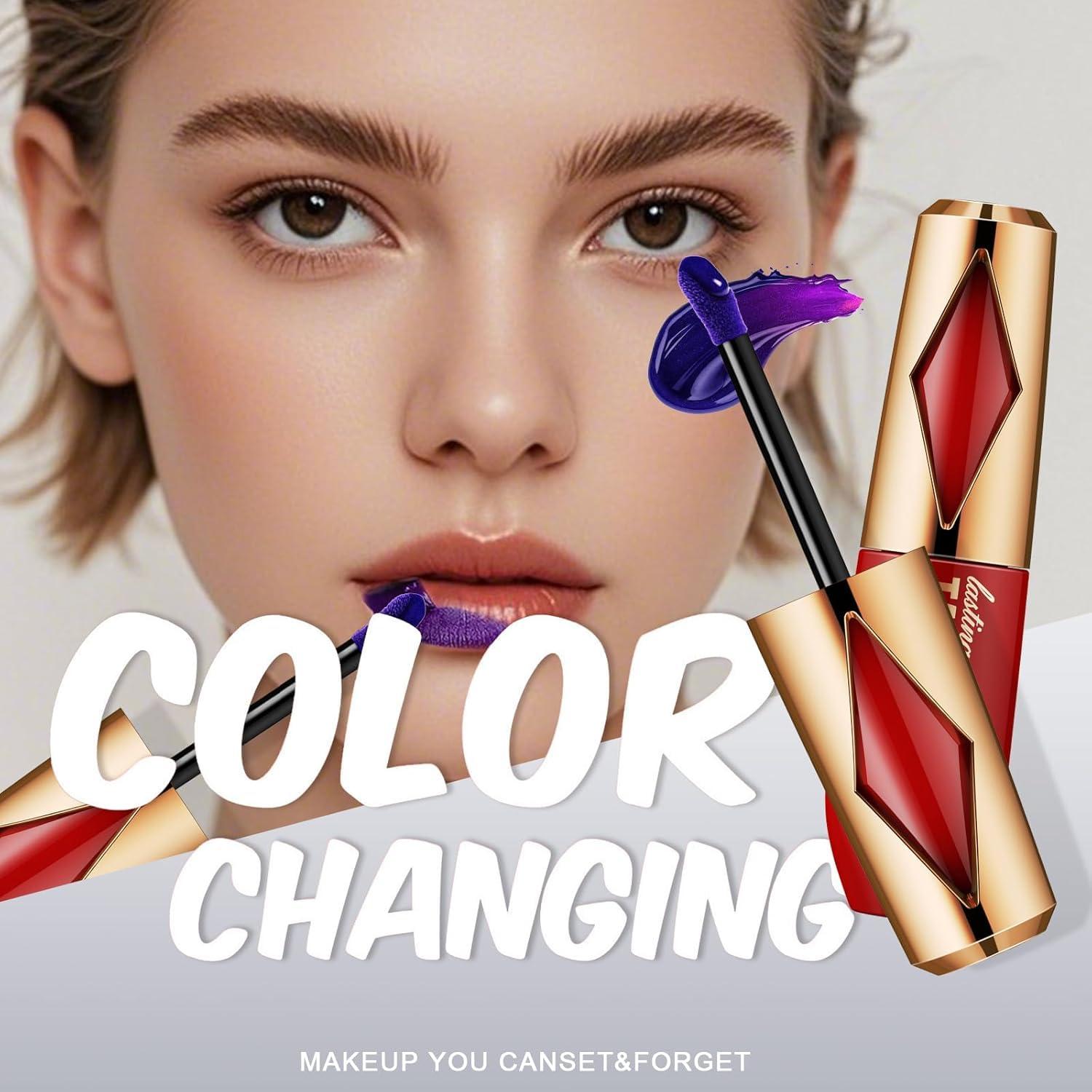 Set de 2 Tintes de Labios Peel Off ZannWnm - Larga Duración