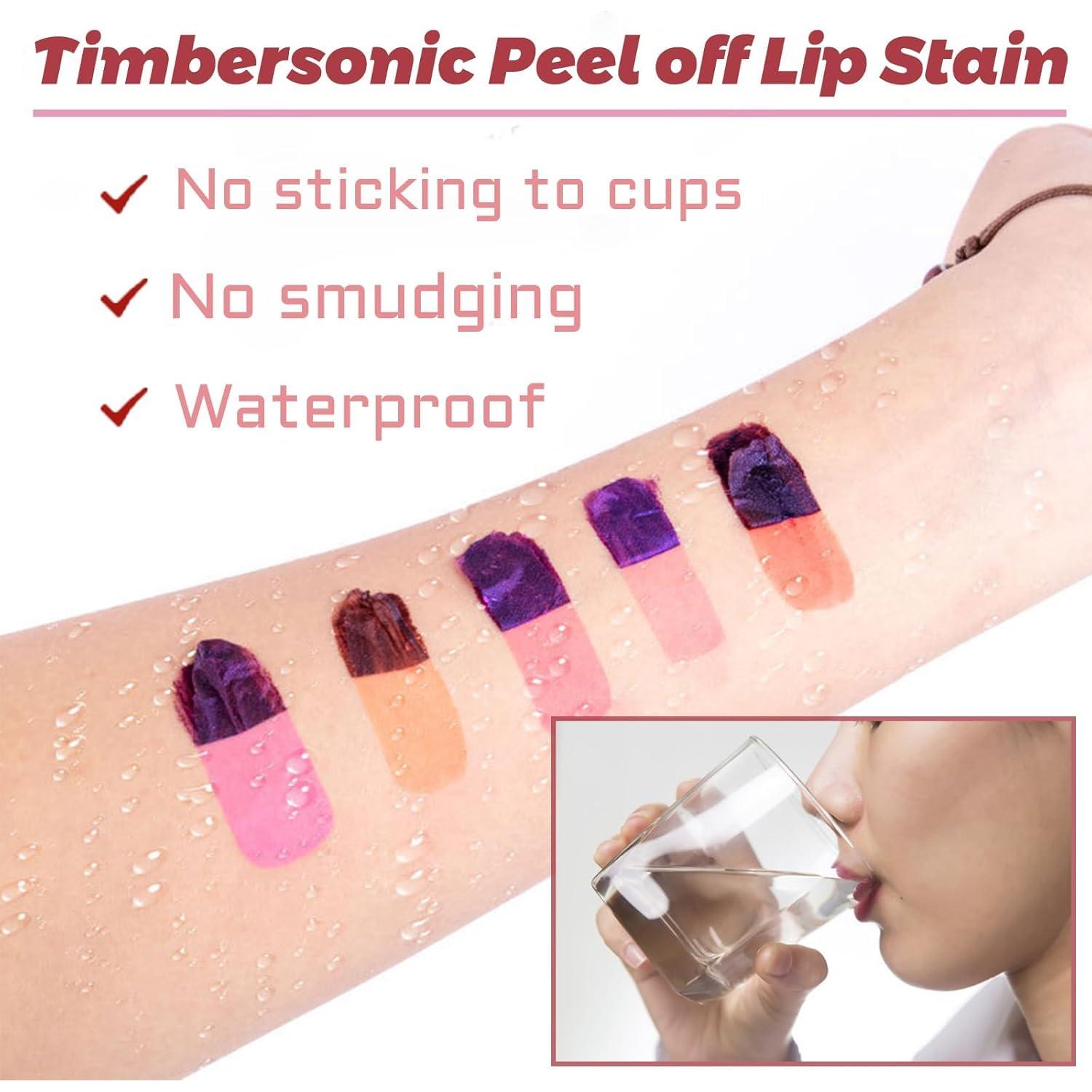 Set de 2 Tintes de Labios Peel Off ZannWnm - Larga Duración