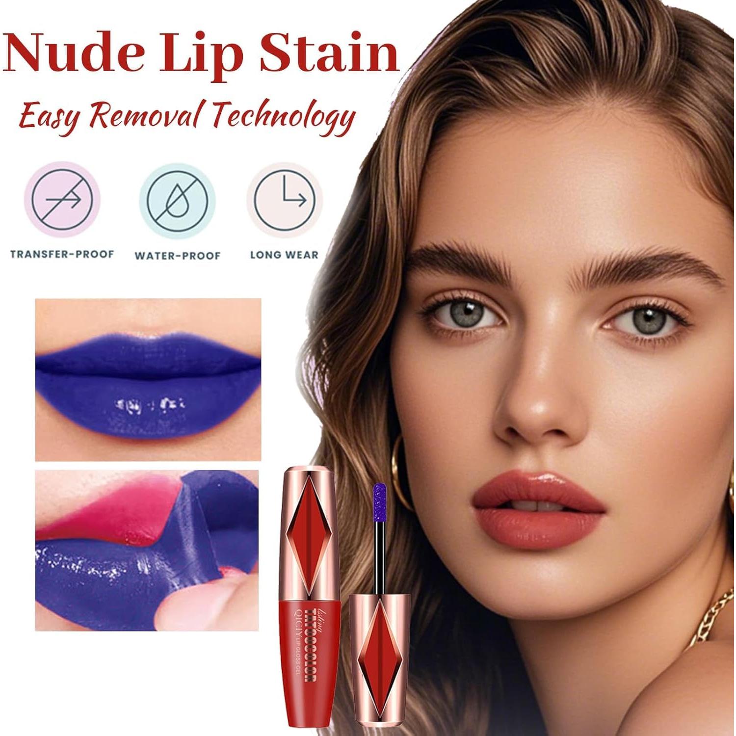 Set de 2 Tintes de Labios Peel Off ZannWnm - Larga Duración