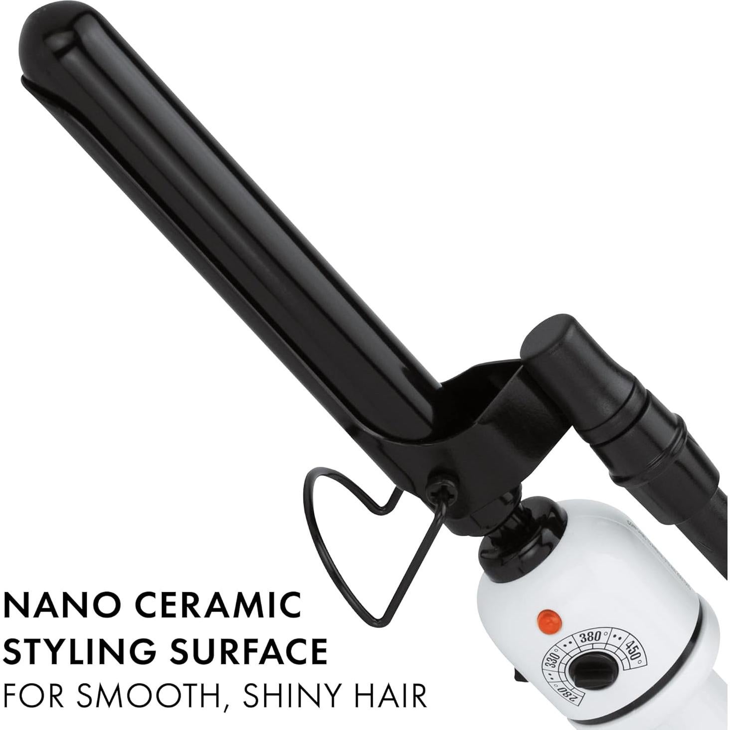 Plancha de Rizar Hot Tools Marcel Cerámica Nano 0.75" 232°C