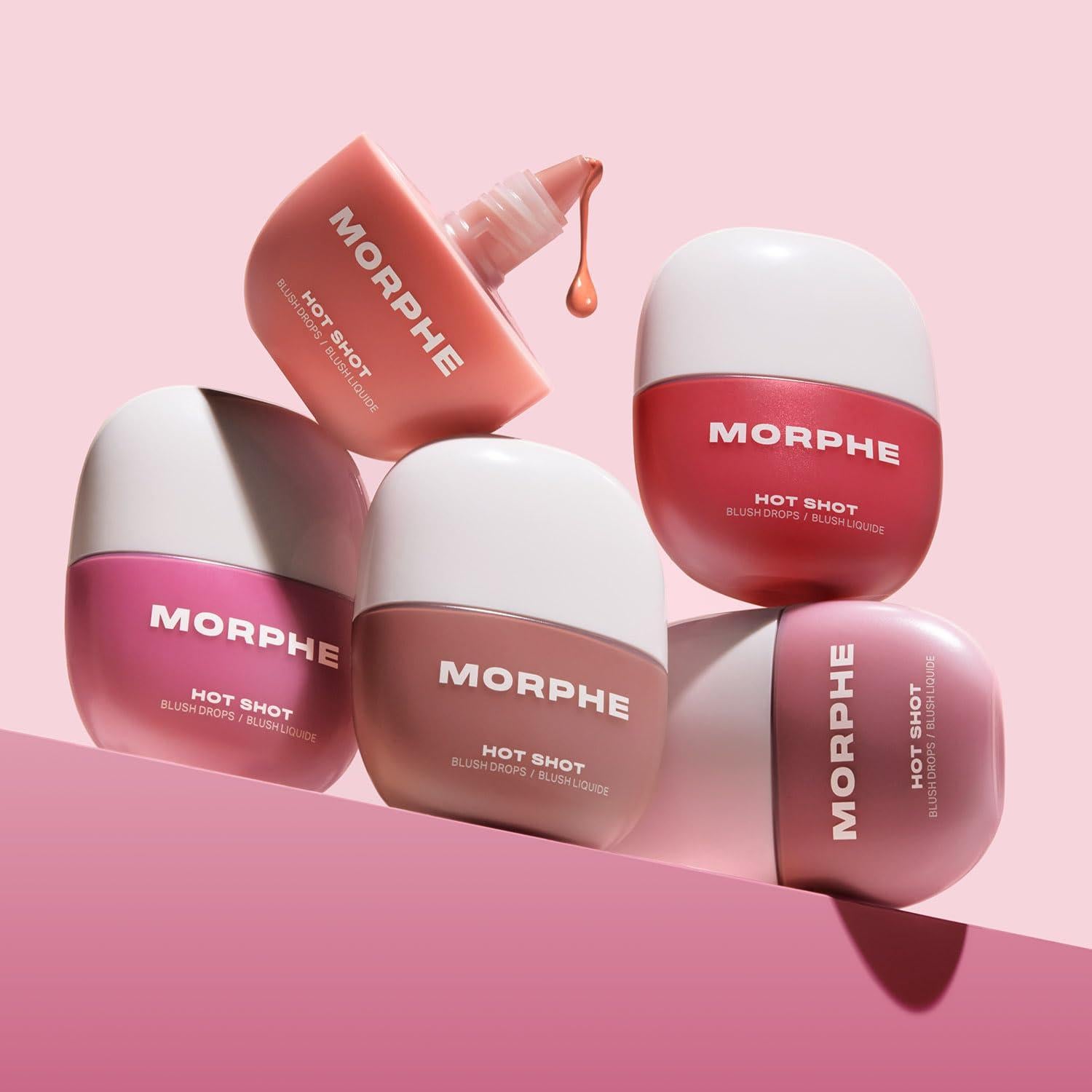 Colorete Líquido Morphe Hot Shot Blush Drops Fireball 14.79 ml