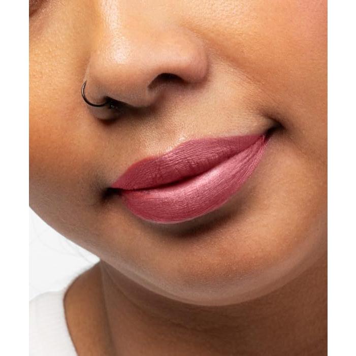 Pintalabios Líquido Metálico Aromi Alpine Bloom Castaño Rosado