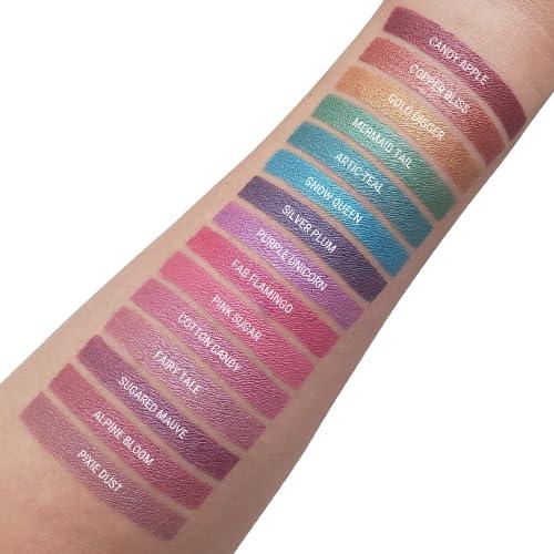 Pintalabios Líquido Metálico Aromi Alpine Bloom Castaño Rosado