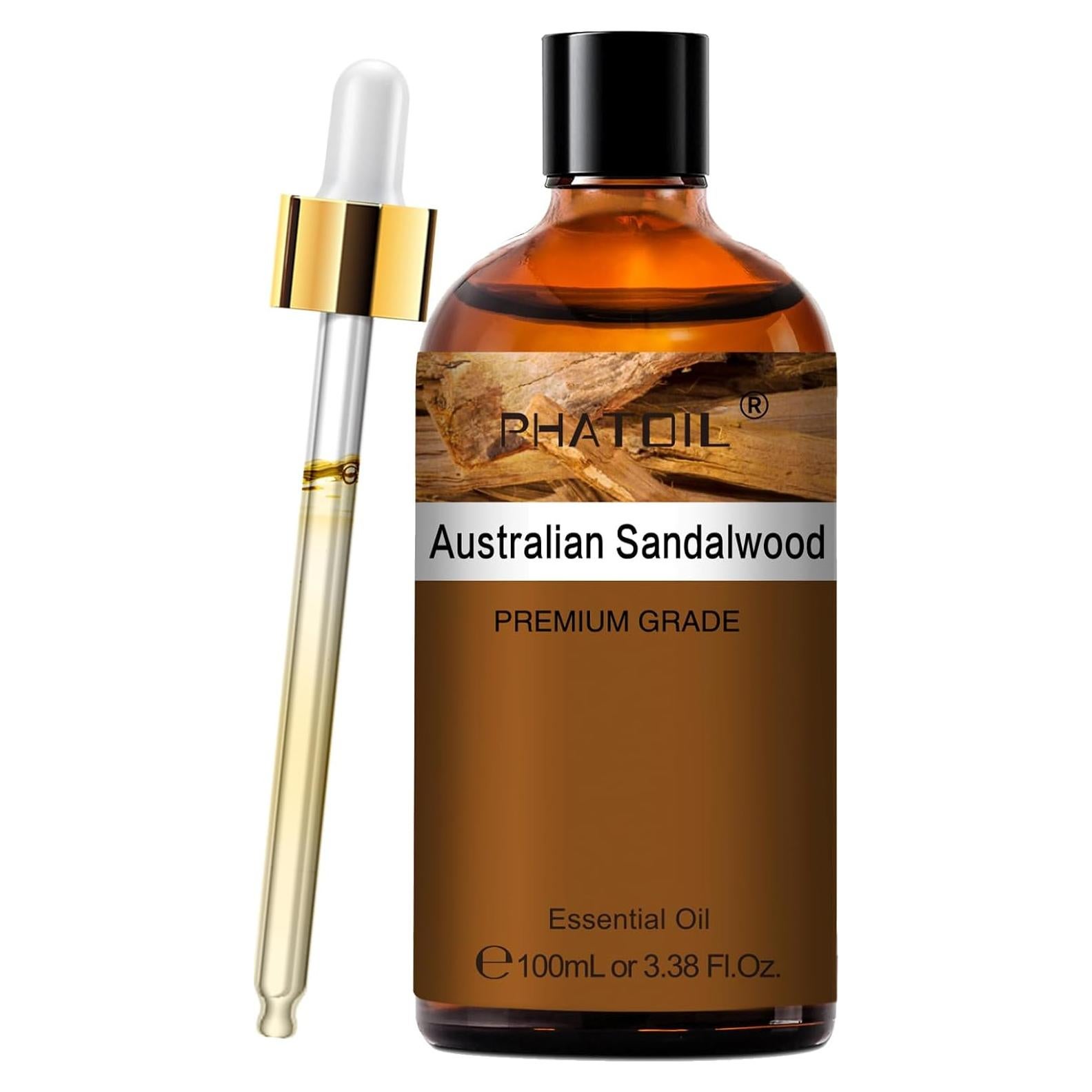 Aceite Esencial Puro de Sándalo Australiano 100 ml - PHATOIL