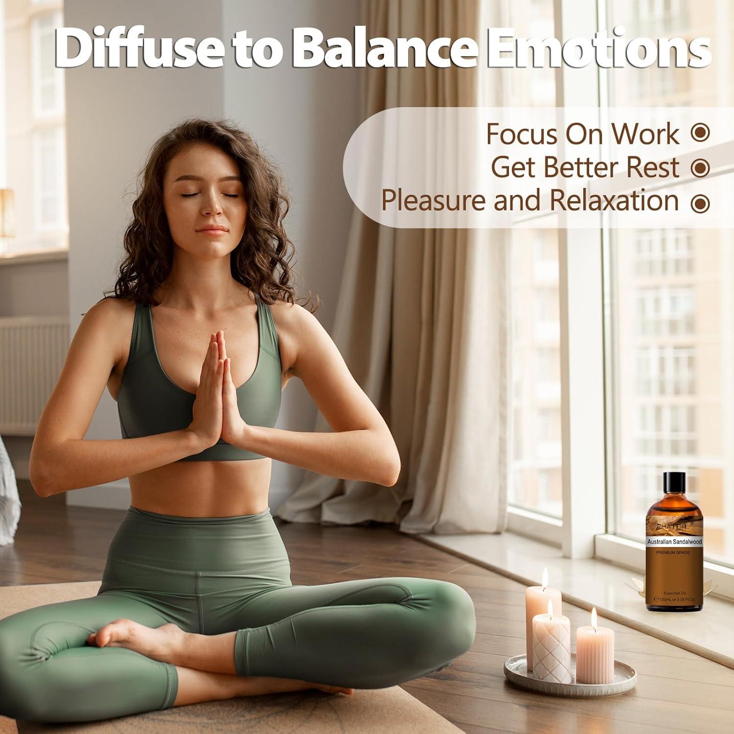 Aceite Esencial Puro de Sándalo Australiano 100 ml - PHATOIL