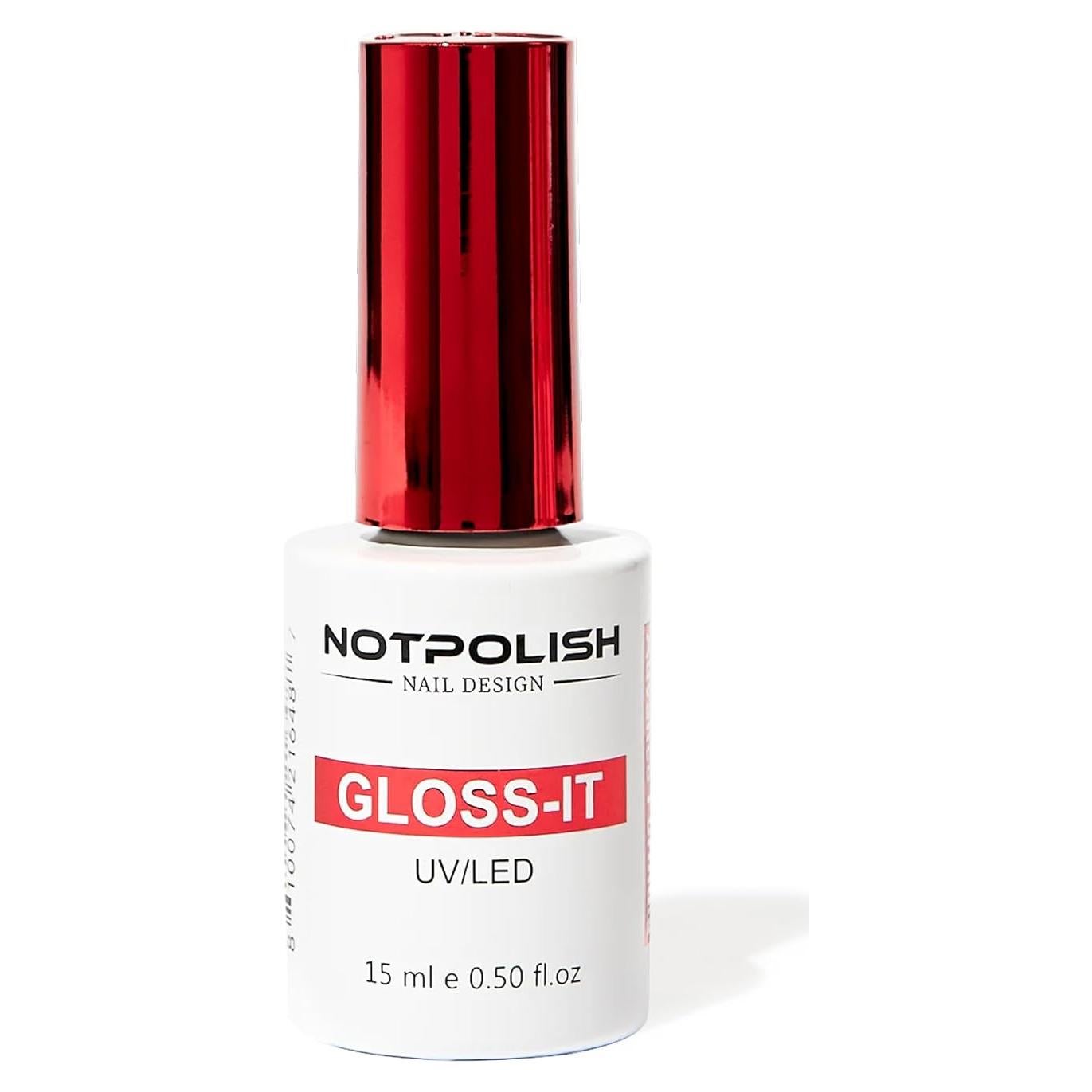 Capa Superior de Uñas Notpolish Gloss-It 14.79 ml - Brillante y Rápido