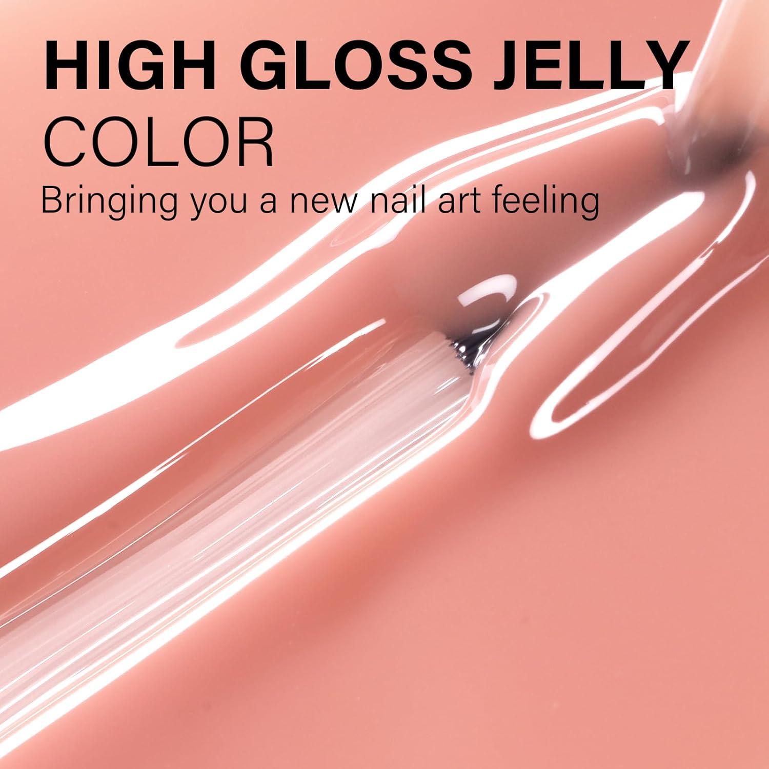 Esmalte de Uñas en Gel AILLSA Nude 15 ml Larga Duración