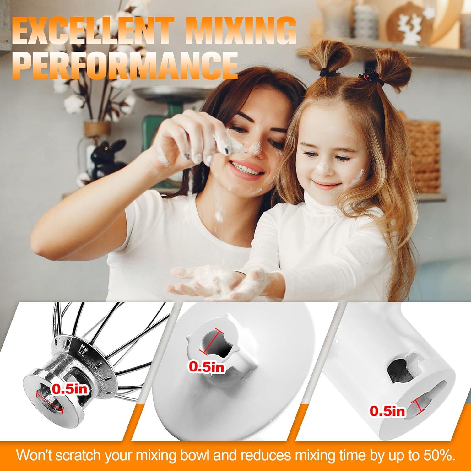 Accesorios de Mezclador Funmit K45WW K45DH K45B Acero Inoxidable