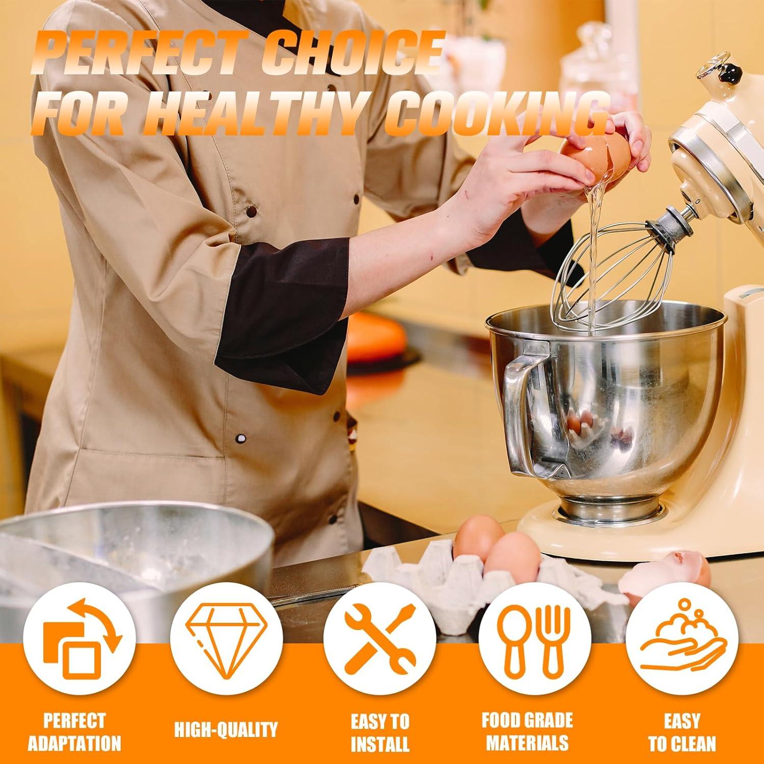 Accesorios de Mezclador Funmit K45WW K45DH K45B Acero Inoxidable