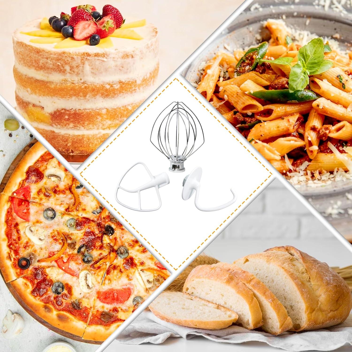 Accesorios de Mezclador Funmit K45WW K45DH K45B Acero Inoxidable