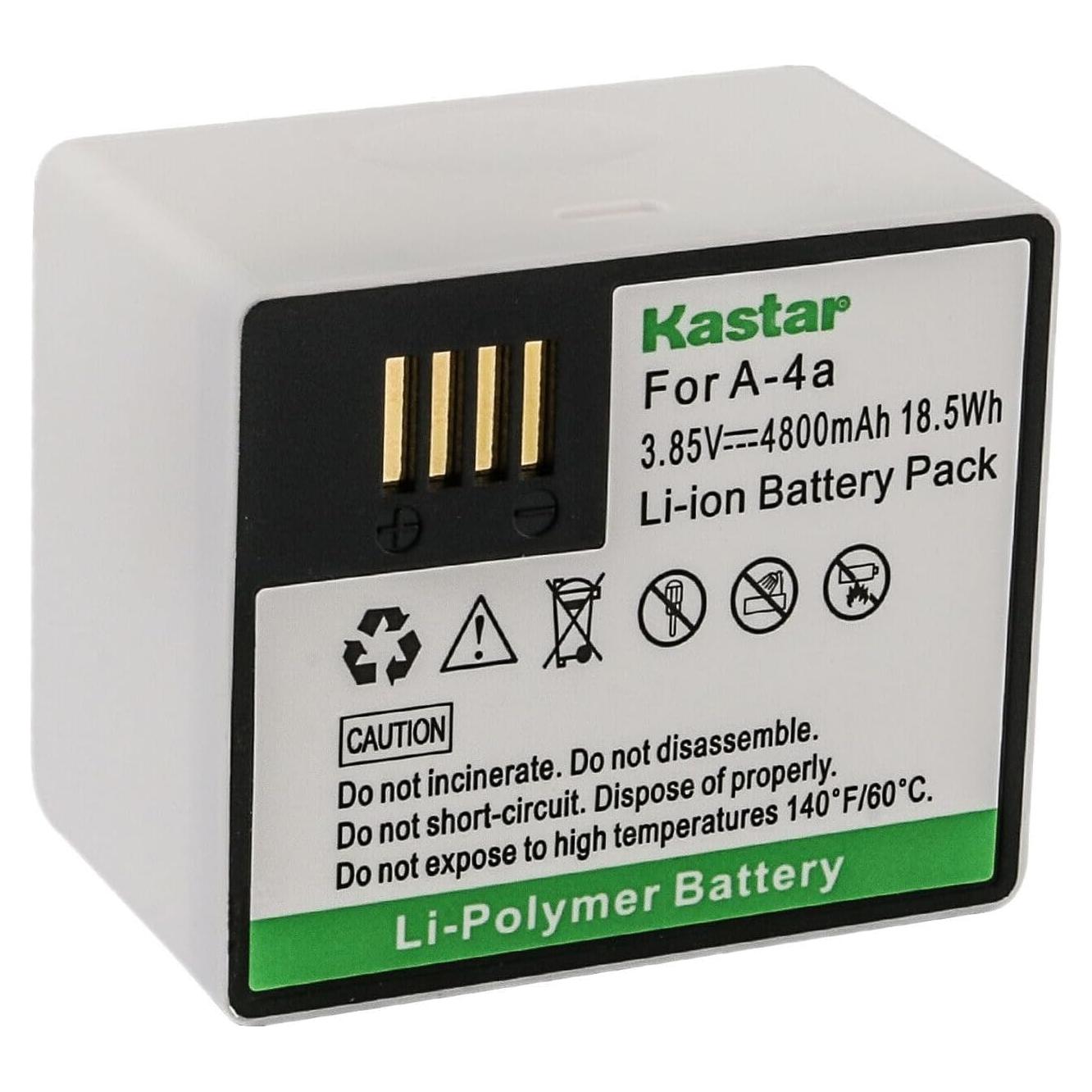 Batería Kastar 1-Pack Litio-ion 4800mAh para Arlo A-4, Ultra