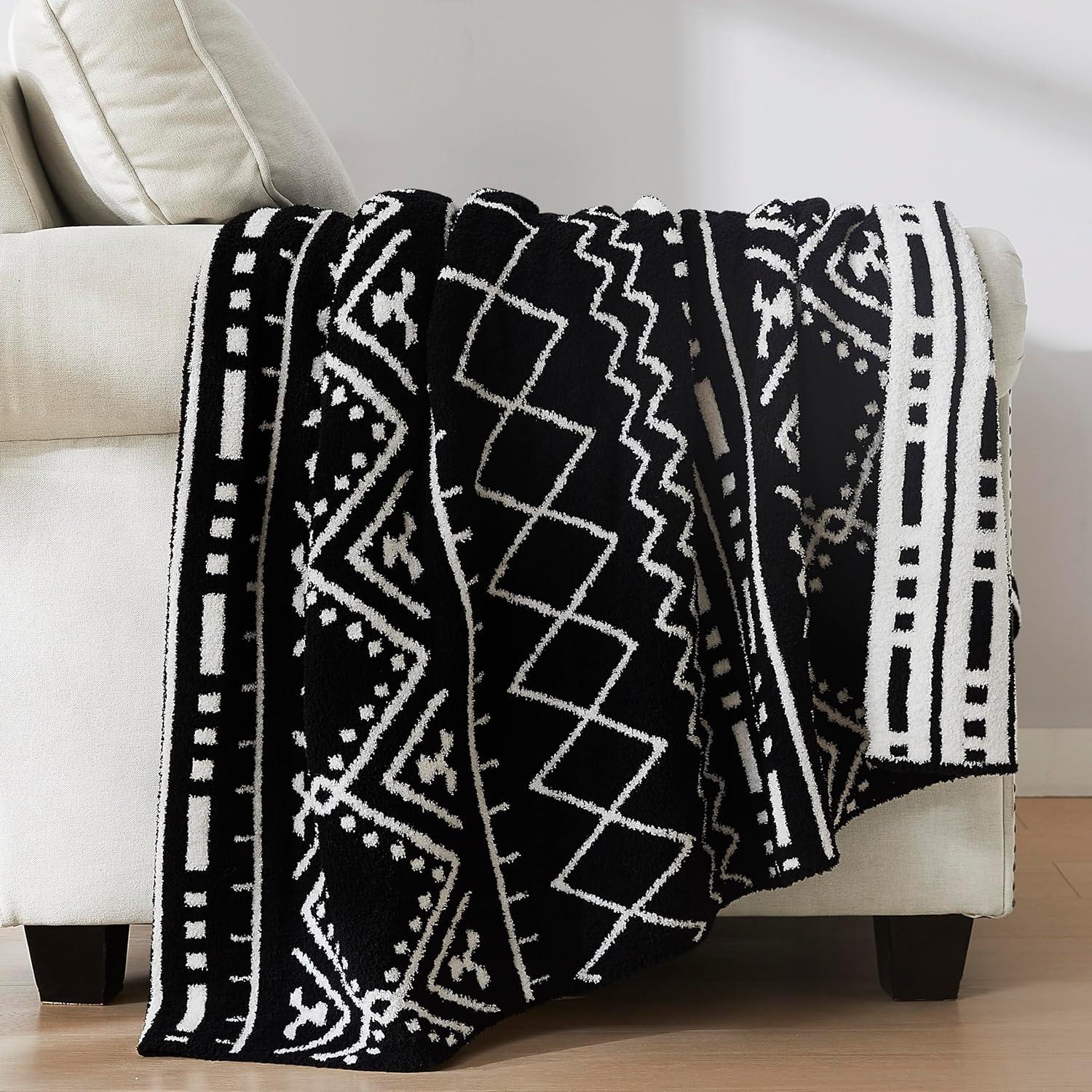 Manta Reversible R.SHARE Boho 127x178 cm Microfibra Suave