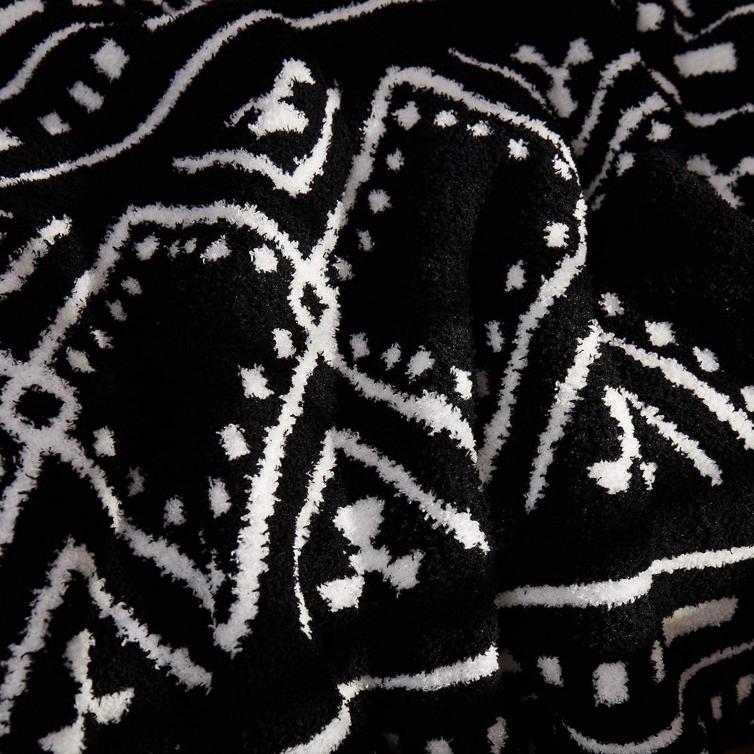 Manta Reversible R.SHARE Boho 127x178 cm Microfibra Suave