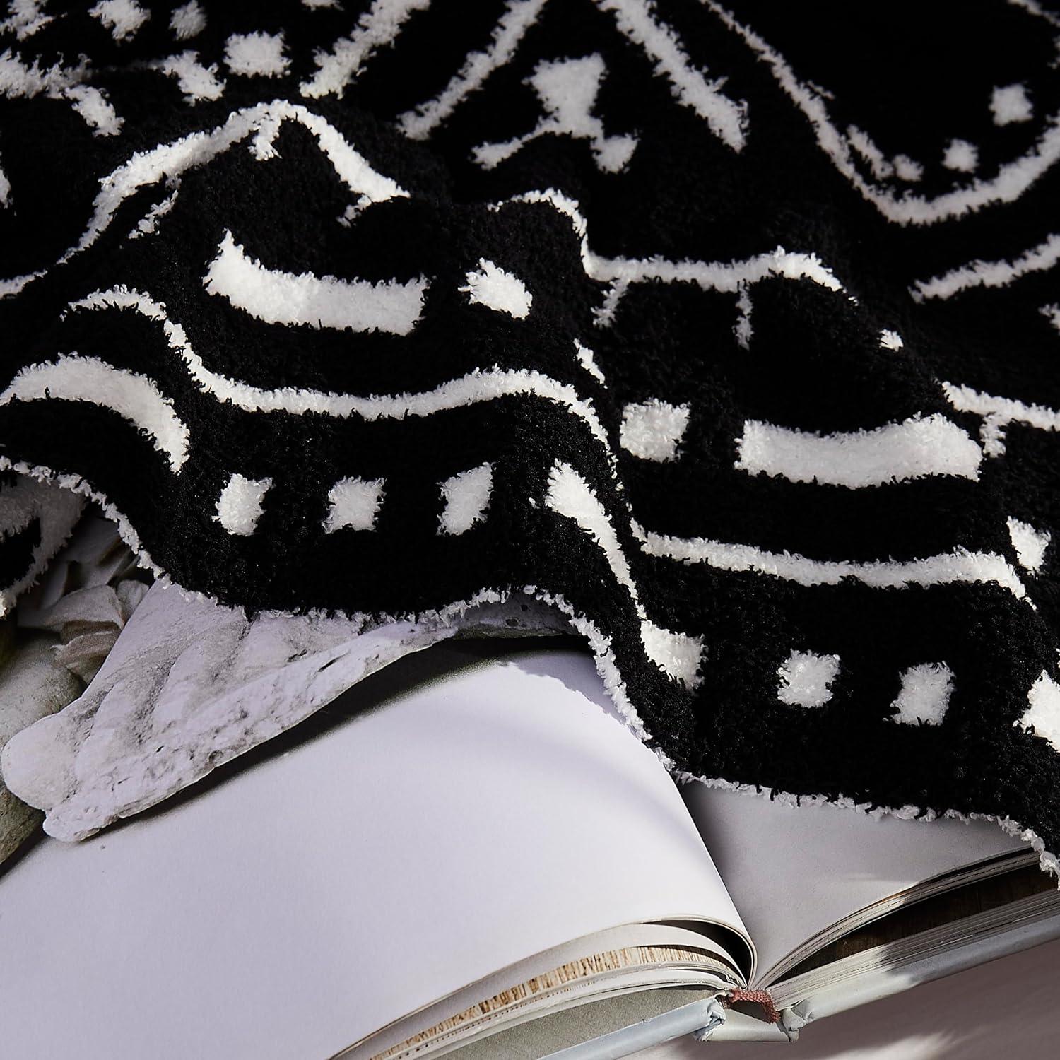 Manta Reversible R.SHARE Boho 127x178 cm Microfibra Suave