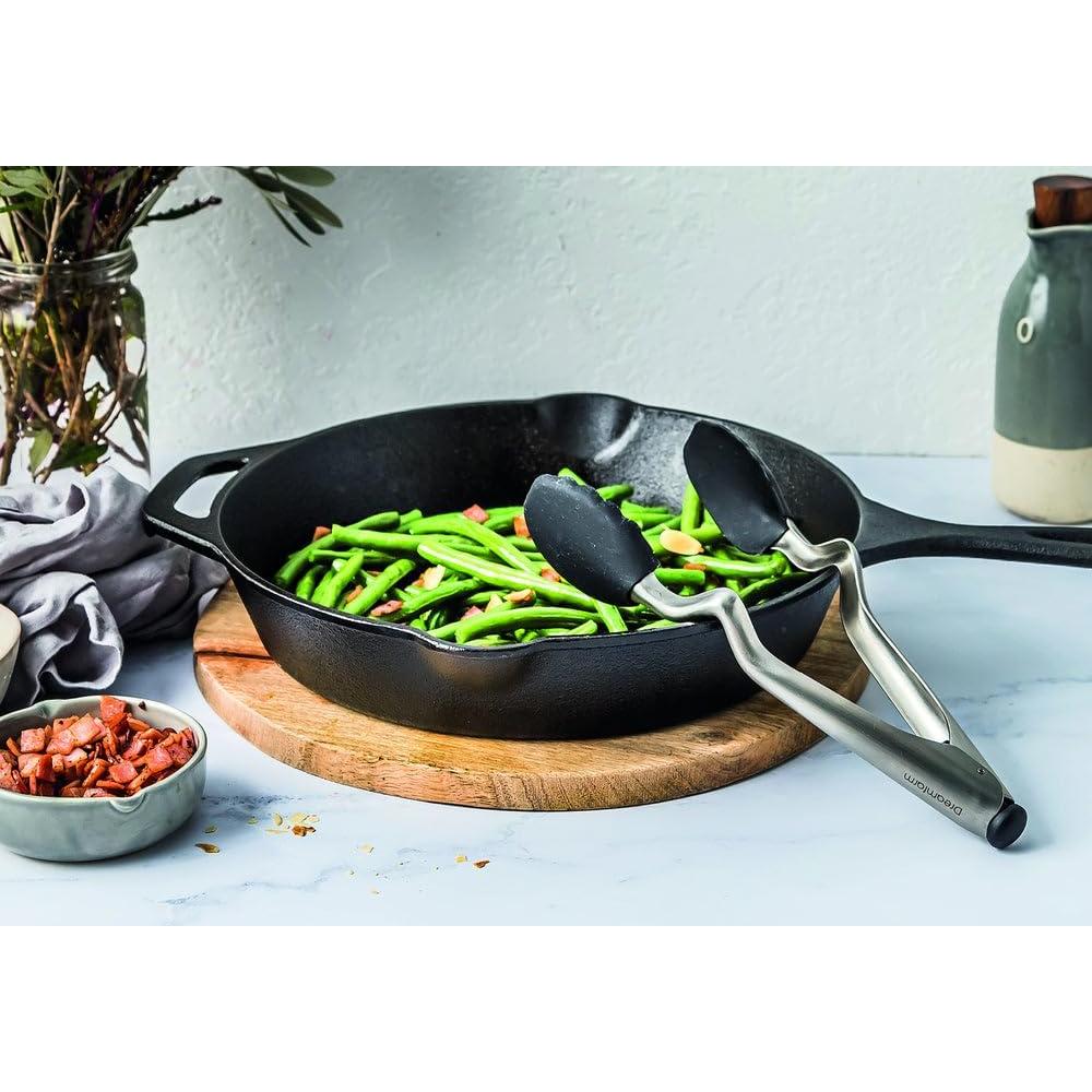 Pinzas de Cocina Dreamfarm Clongs 25 cm Silicona Negra